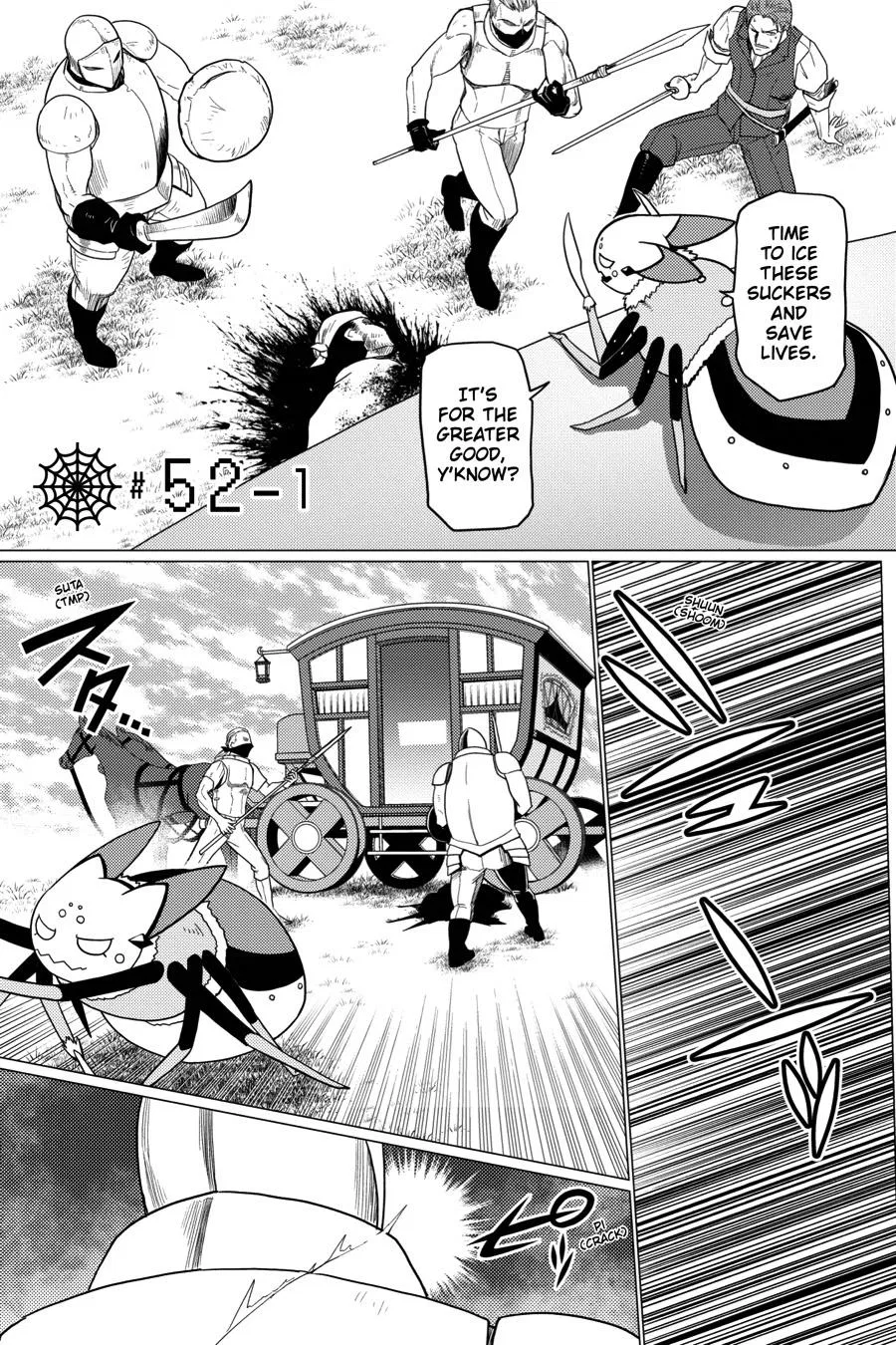 Kumo desu ga, nani ka? Chapter 52.1 – Page 1