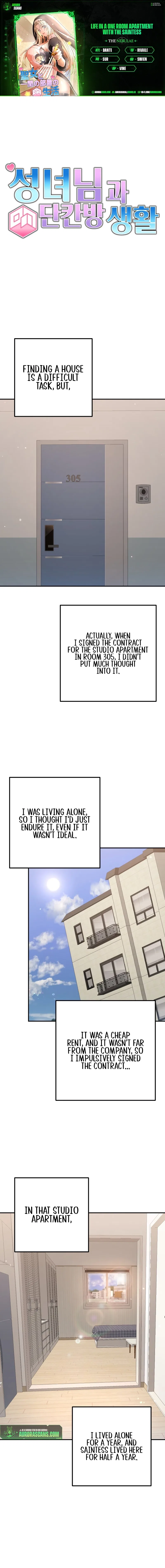 Life In A One Room Apartment With The Saintess Chapter 44 – Page 1