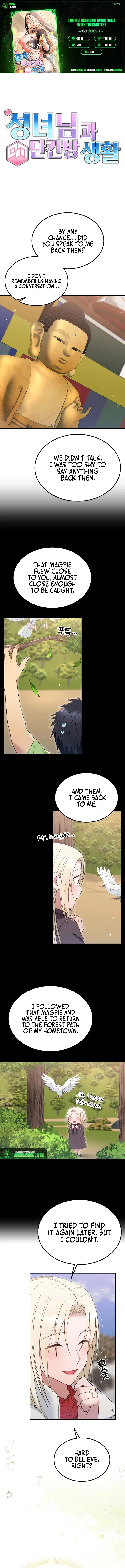 Life In A One Room Apartment With The Saintess Chapter 43 – Page 1
