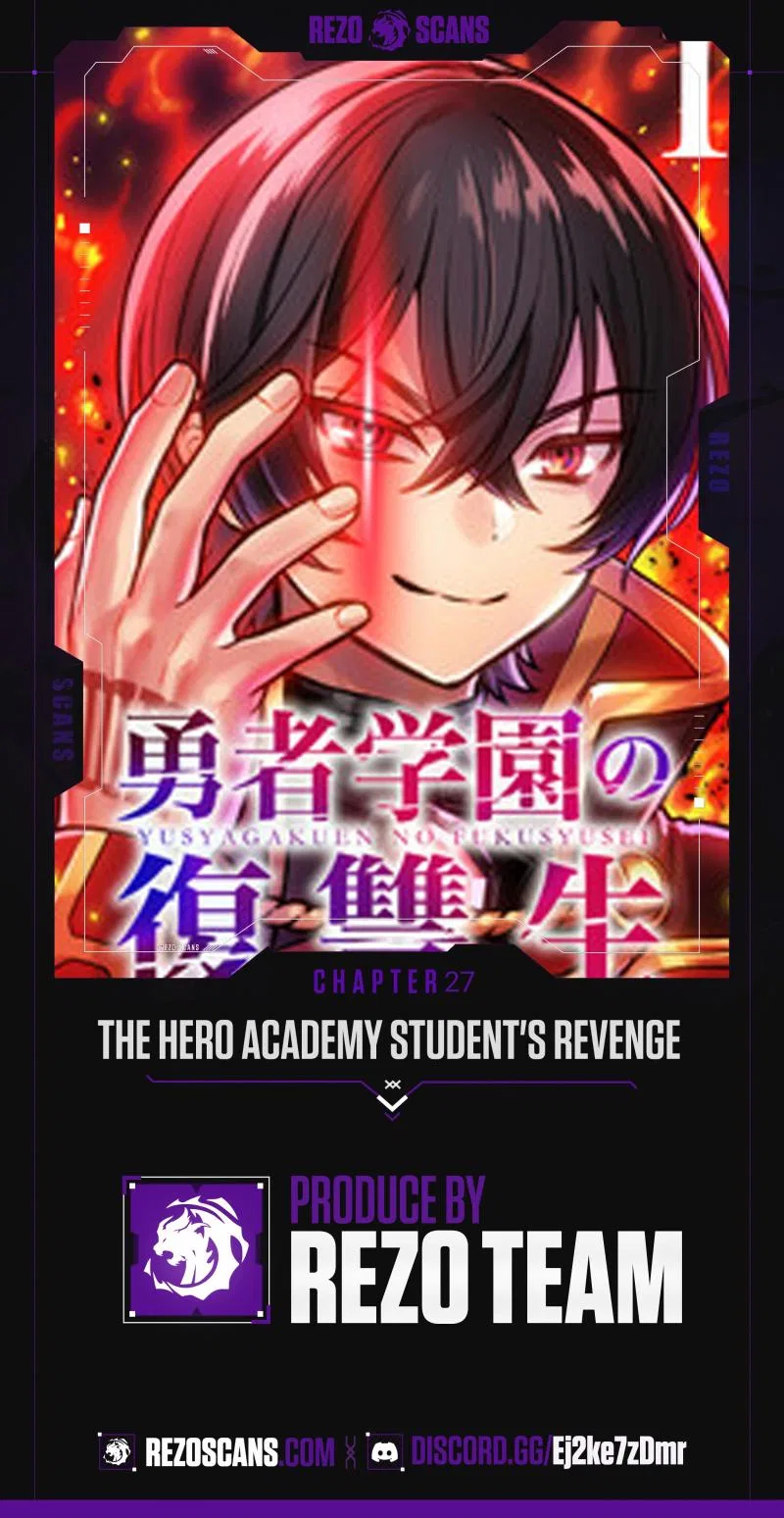 The Hero Academy’s Student of Revenge Chapter 27 – Page 1