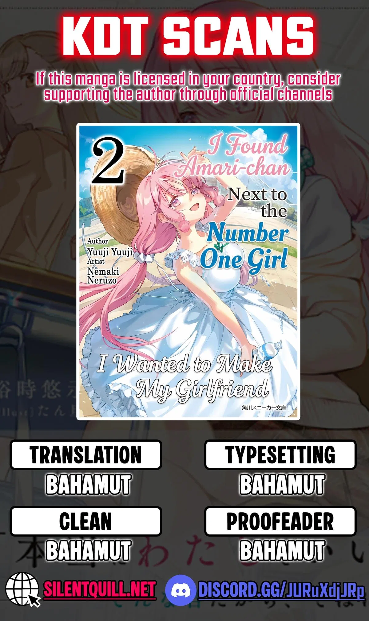 Kanojo ni shitai Joshi Ichii, no Tonari de Mitsuketa Amari-chan Chapter 10 – Page 1