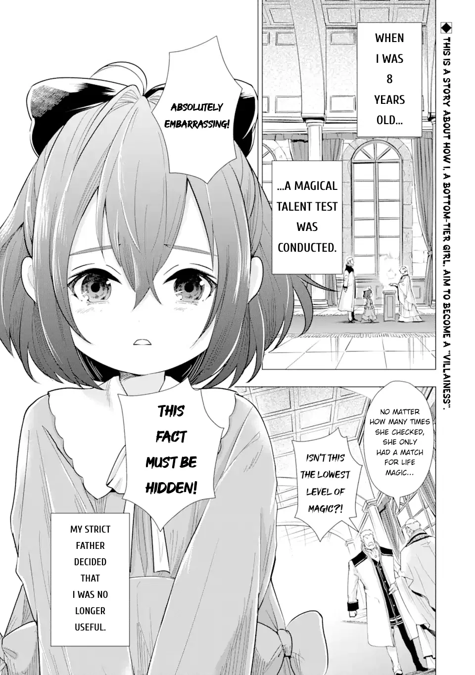 Kareinaru Akujo ni Naritai wa!: Aisare Tensei Shoujo wa, Tanoshii Nidome no Jinsei o Okurimasu Chapter 1 – Page 1