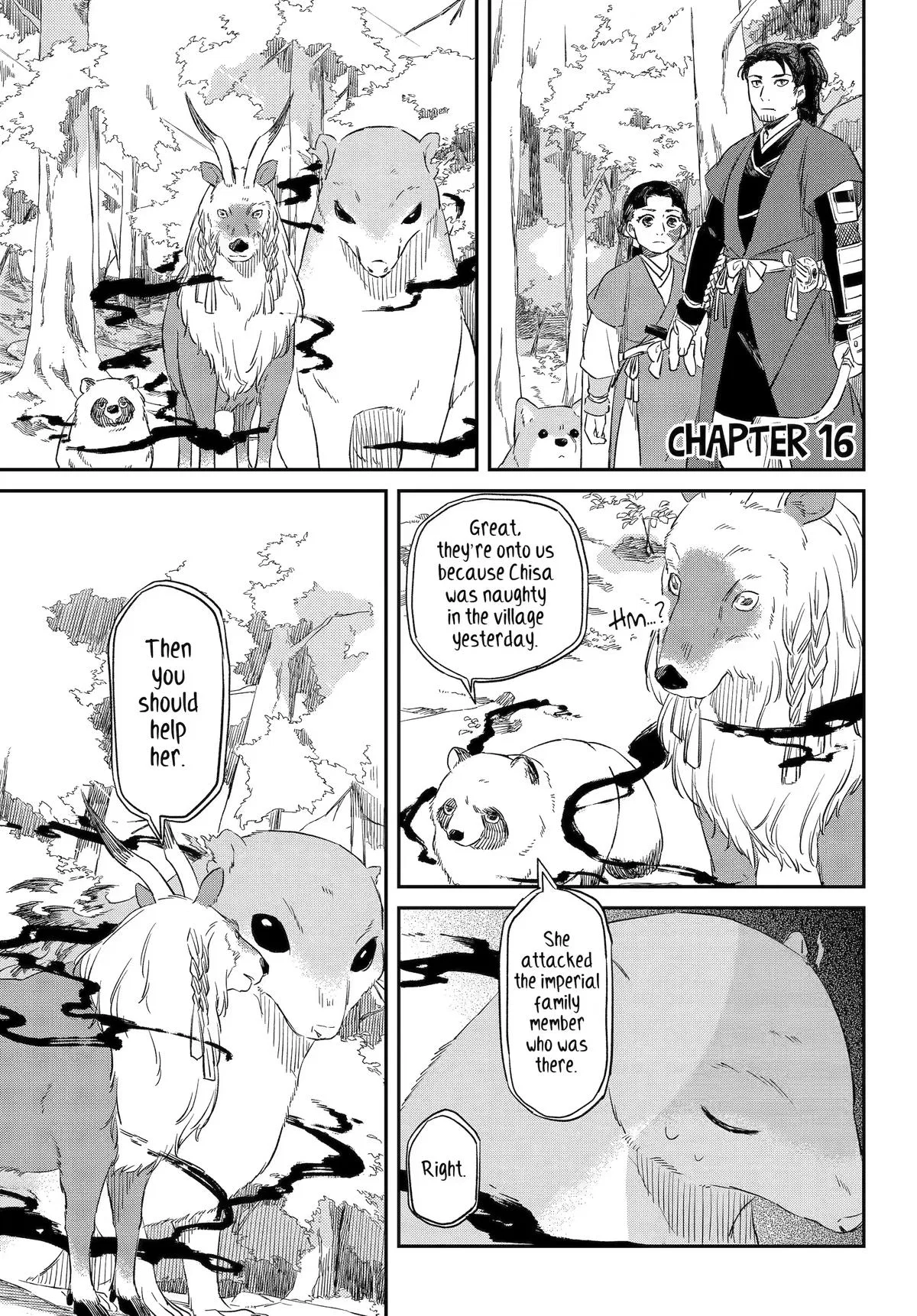 Daughter of the Dragon God Chapter 16 – Page 1