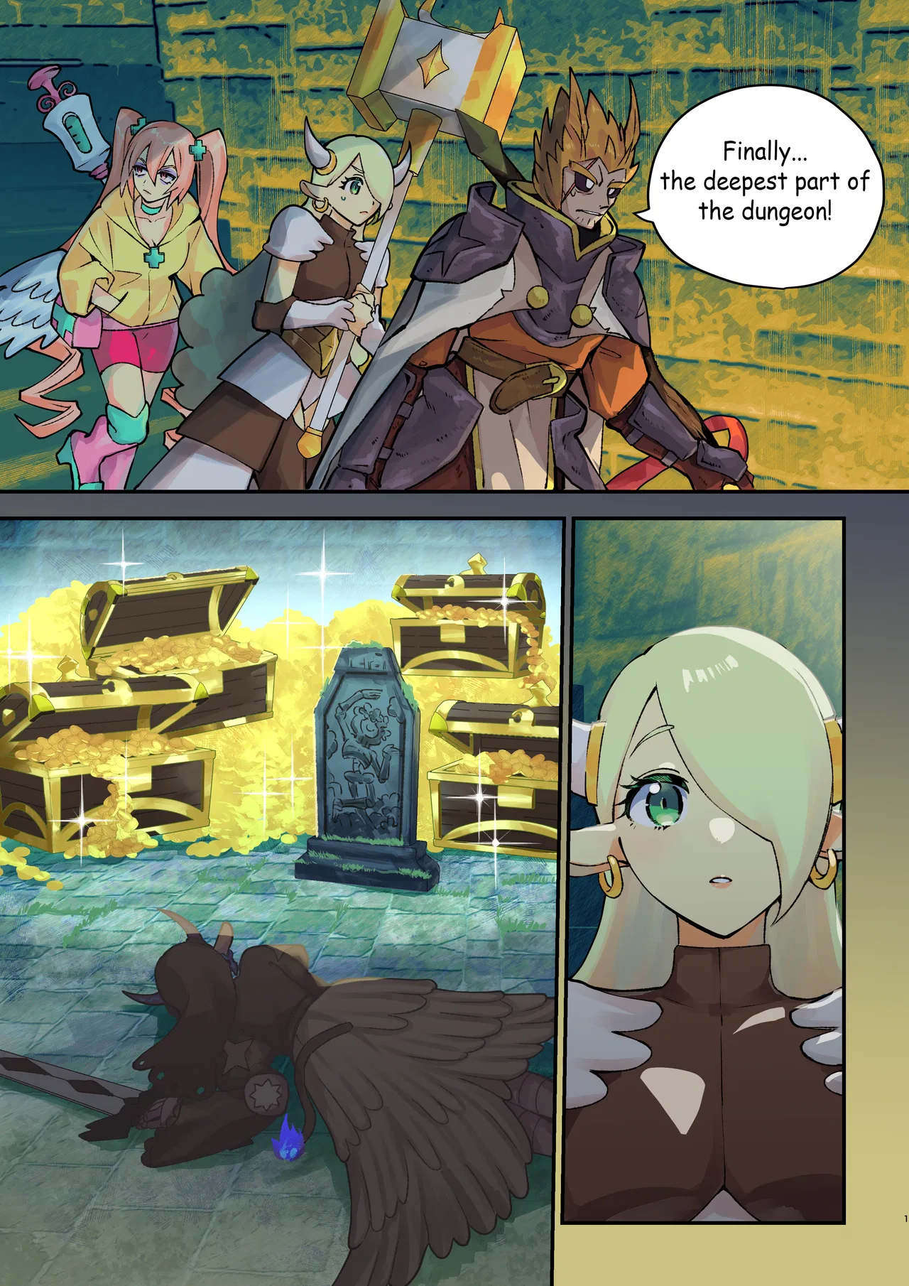 Gold Gold Adventure Gold Chapter 0 – Page 1