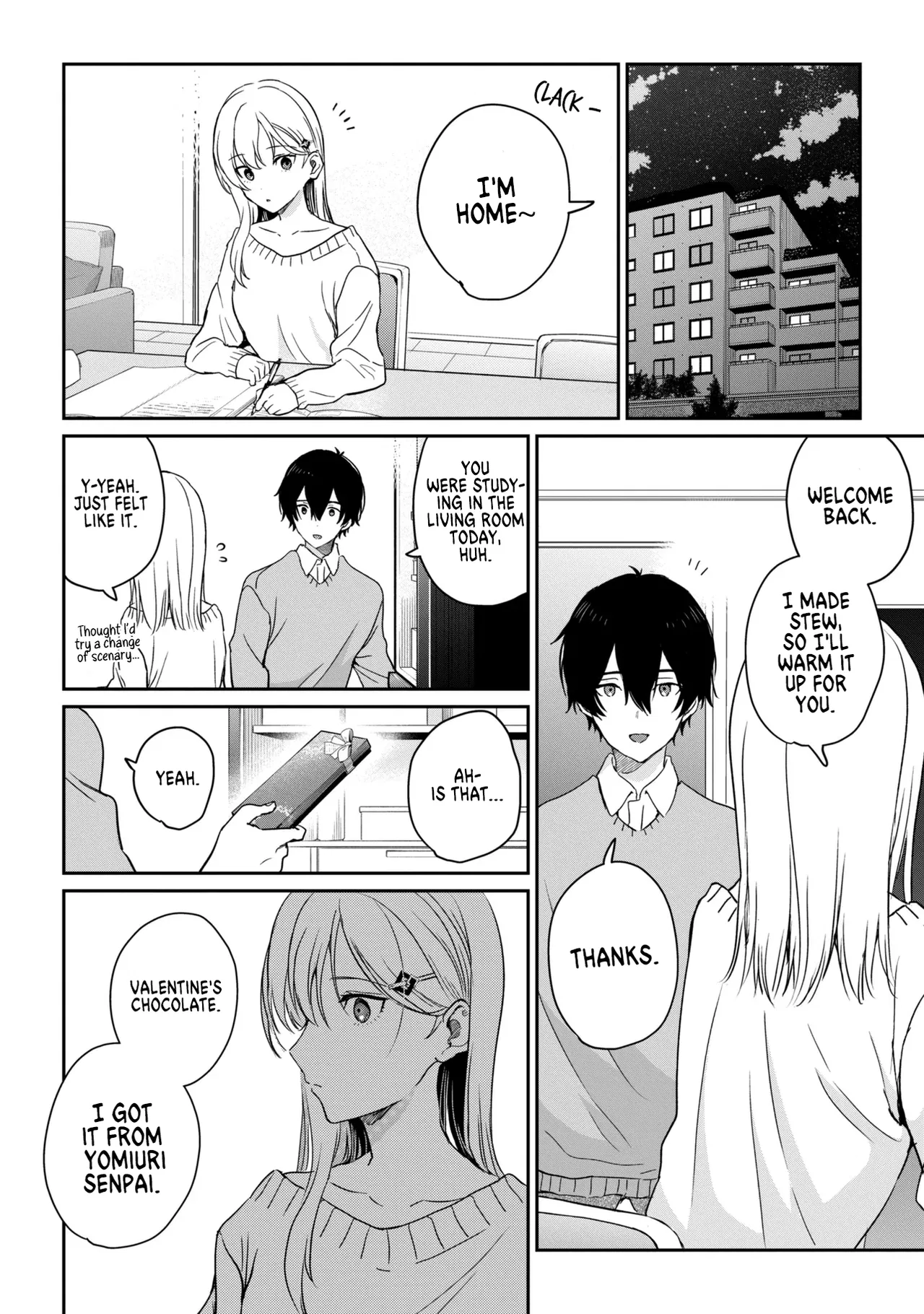 Gimai Seikatsu Chapter 37.2 – Page 1