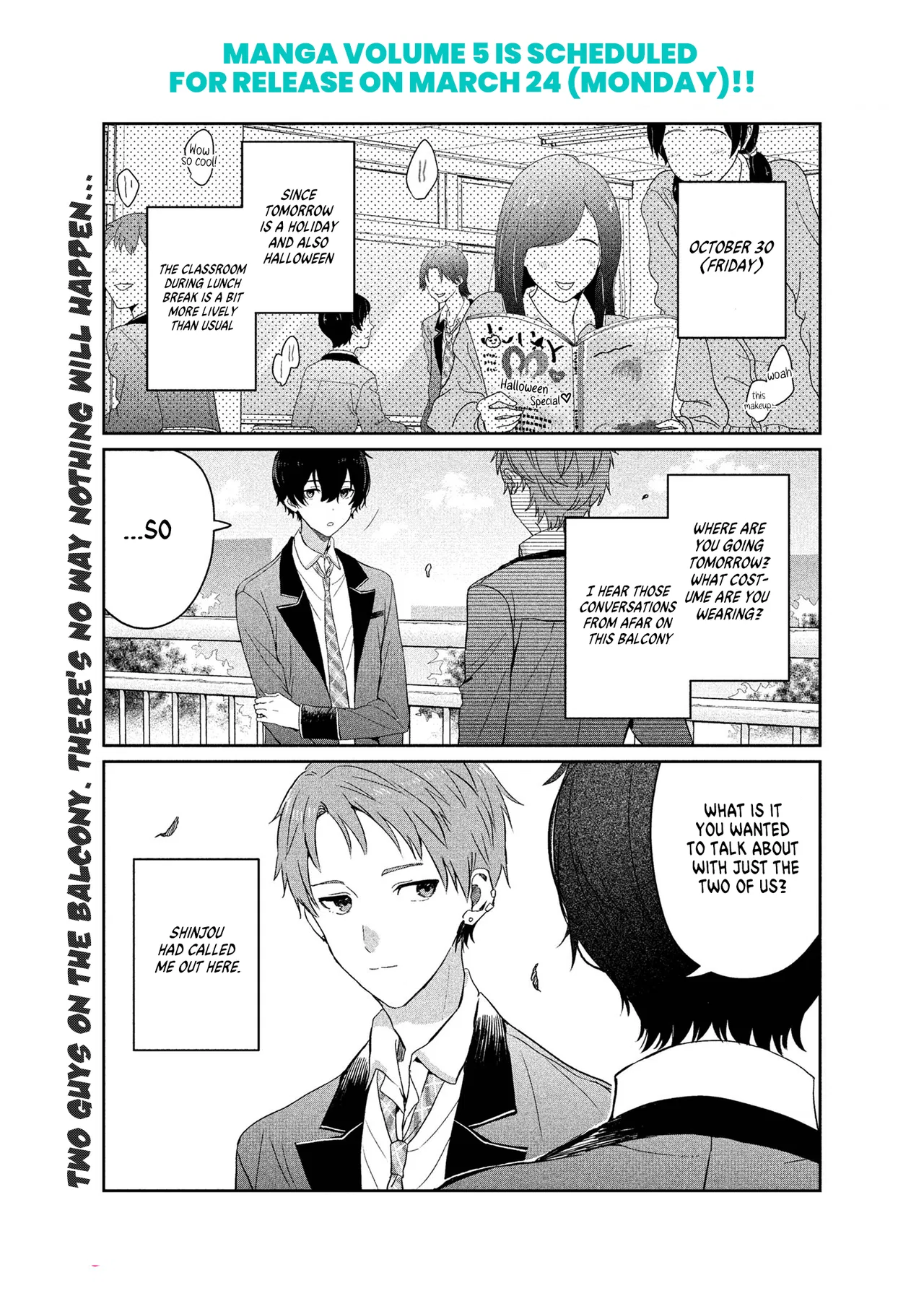 Gimai Seikatsu Chapter 29.1 – Page 1