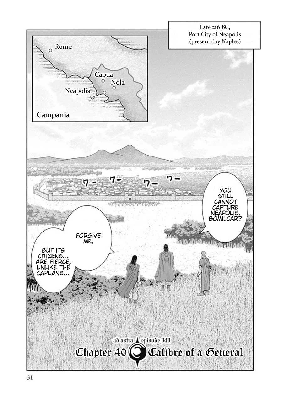 Ad Astra - Scipio and Hannibal Chapter 40 – Page 1