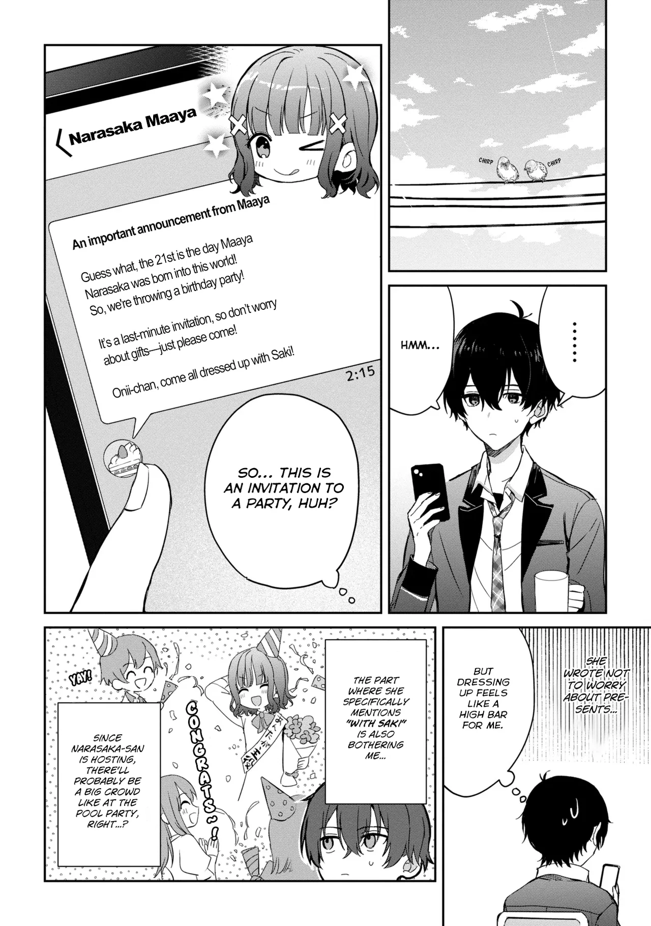 Gimai Seikatsu Chapter 24.2 – Page 1