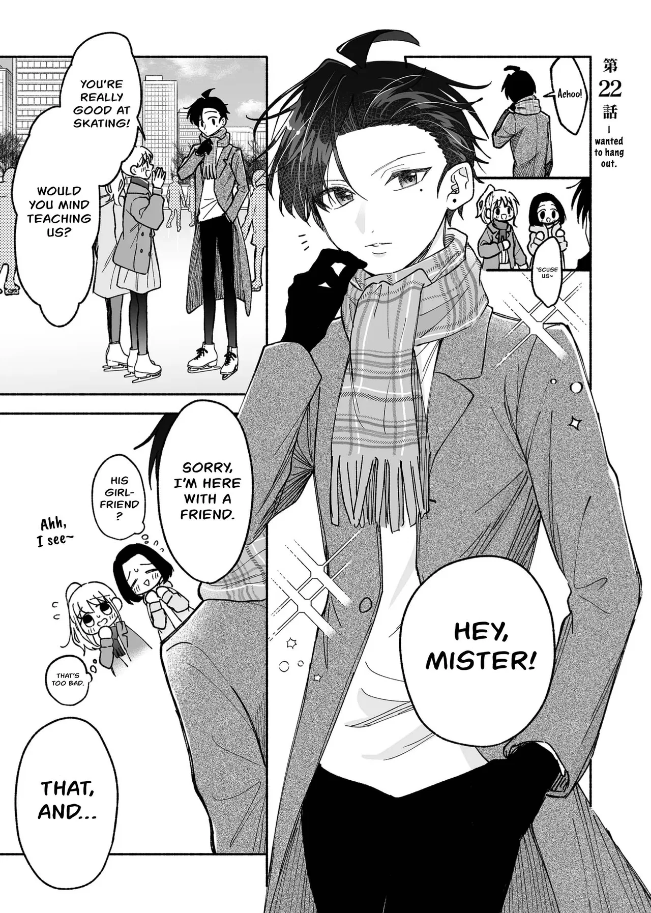 Kakkoii Onnanoko to 12-centi no Yakusoku Chapter 22 – Page 1