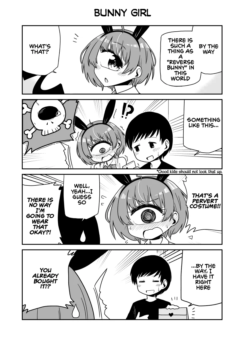 Uchi no Kanojo wa Tangan-Chan Chapter 12 – Page 1