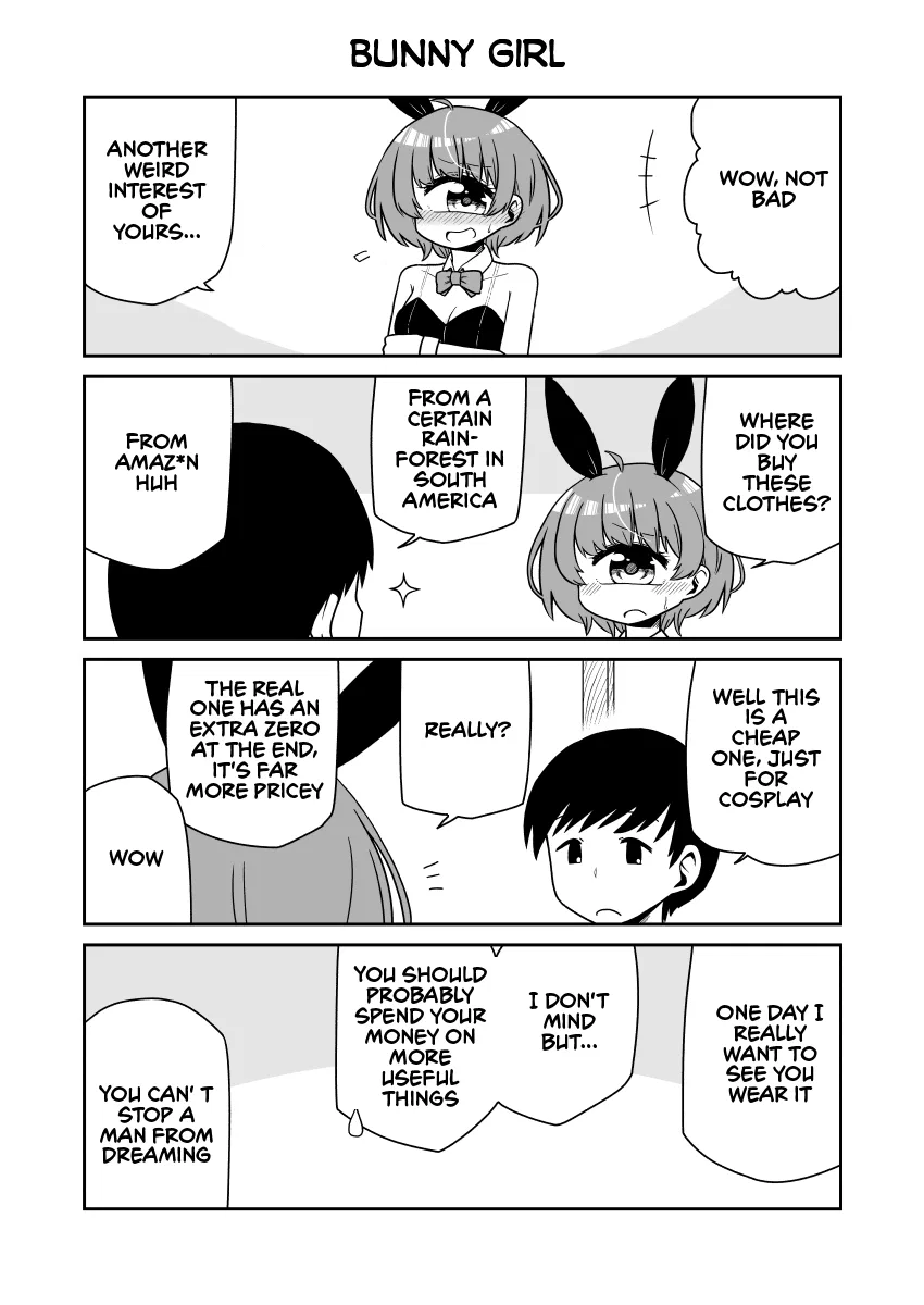 Uchi no Kanojo wa Tangan-Chan Chapter 11 – Page 1