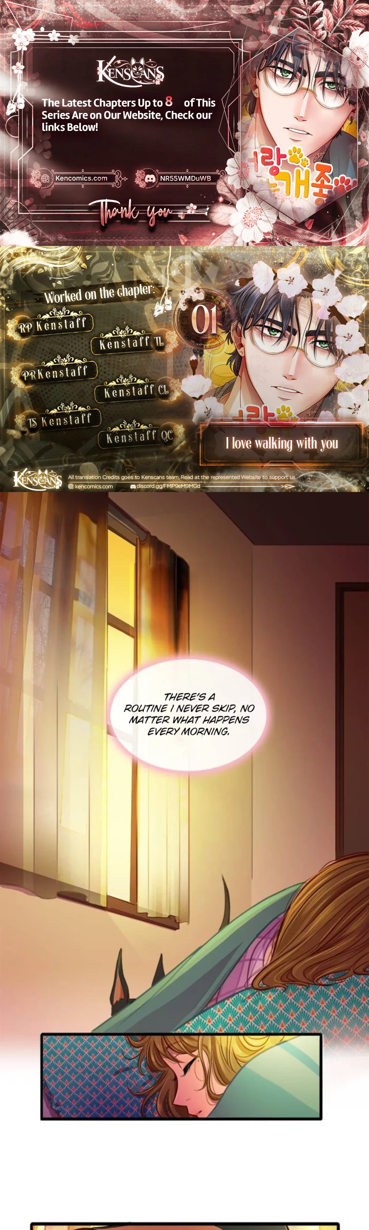 I love walking with you Chapter 1 – Page 1