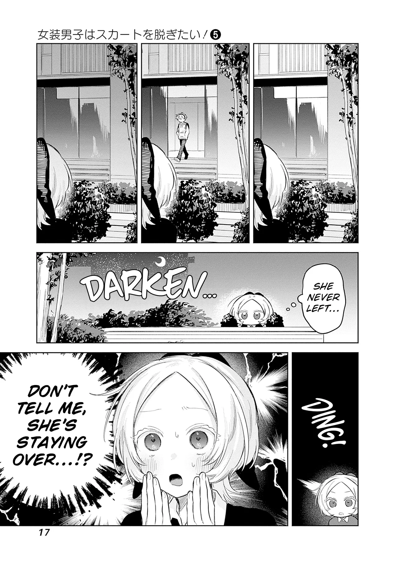 Josou Danshi wa Skirt o Nugitai! Chapter 28 – Page 15