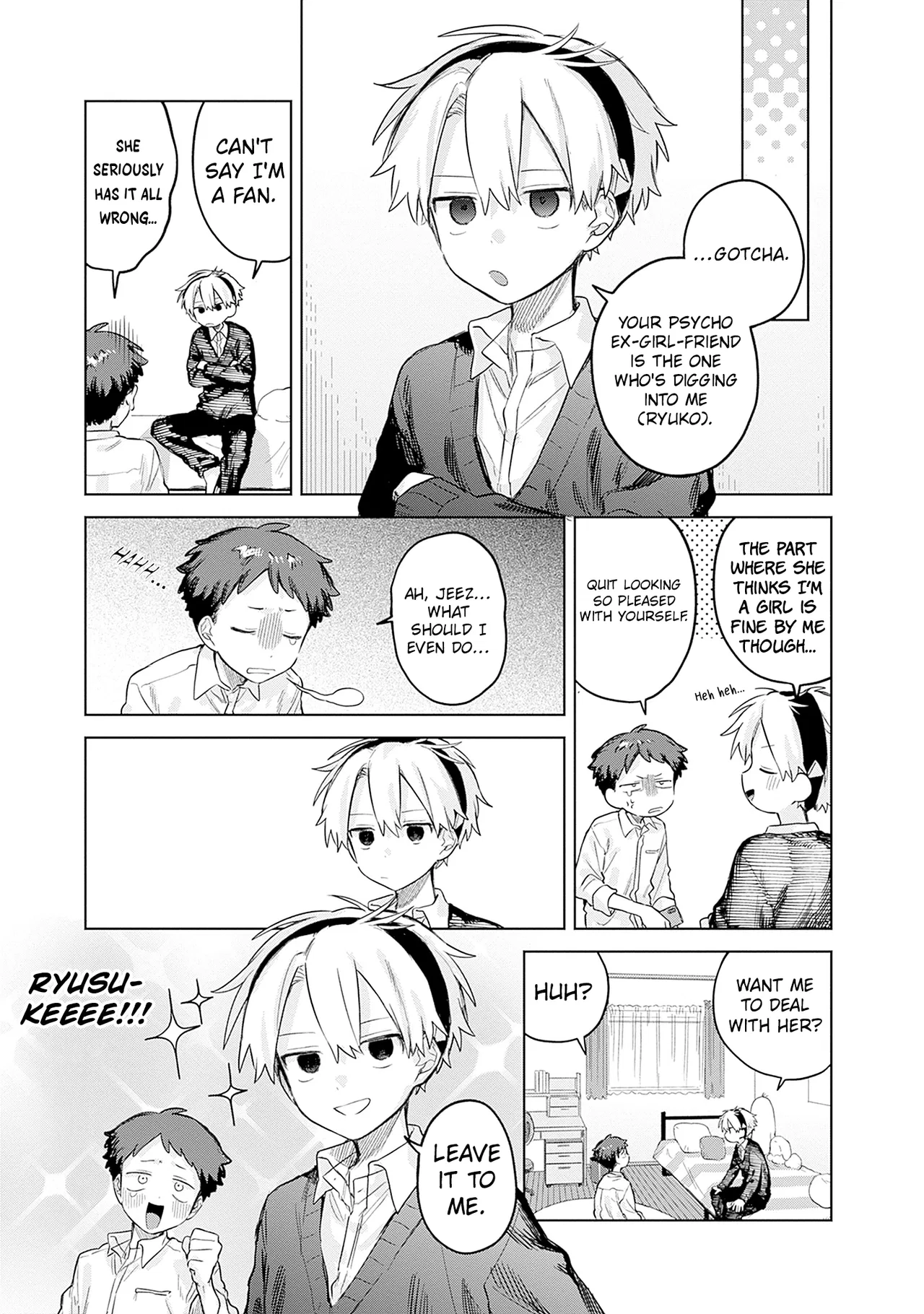 Josou Danshi wa Skirt o Nugitai! Chapter 28 – Page 21