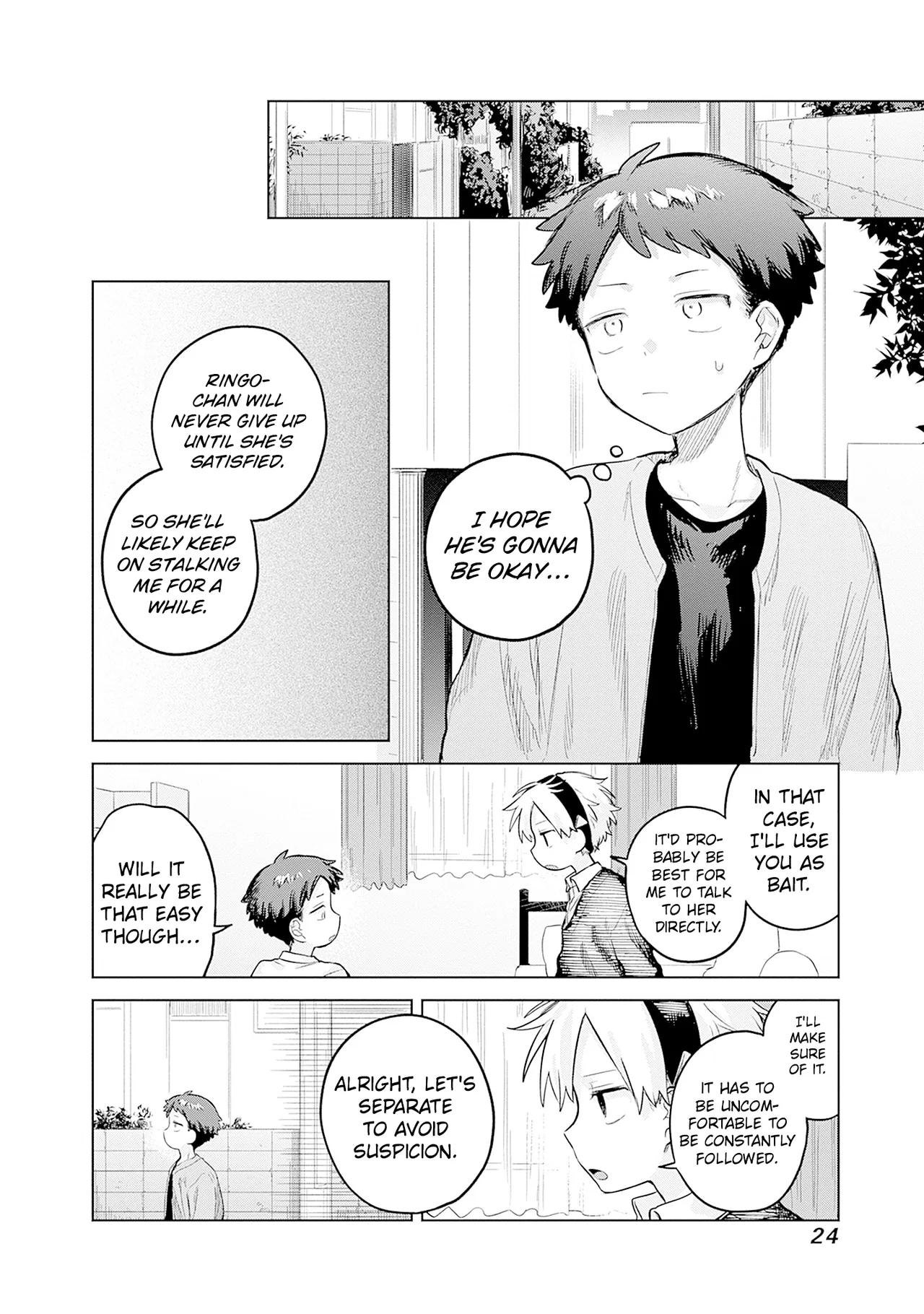 Josou Danshi wa Skirt o Nugitai! Chapter 28 – Page 22