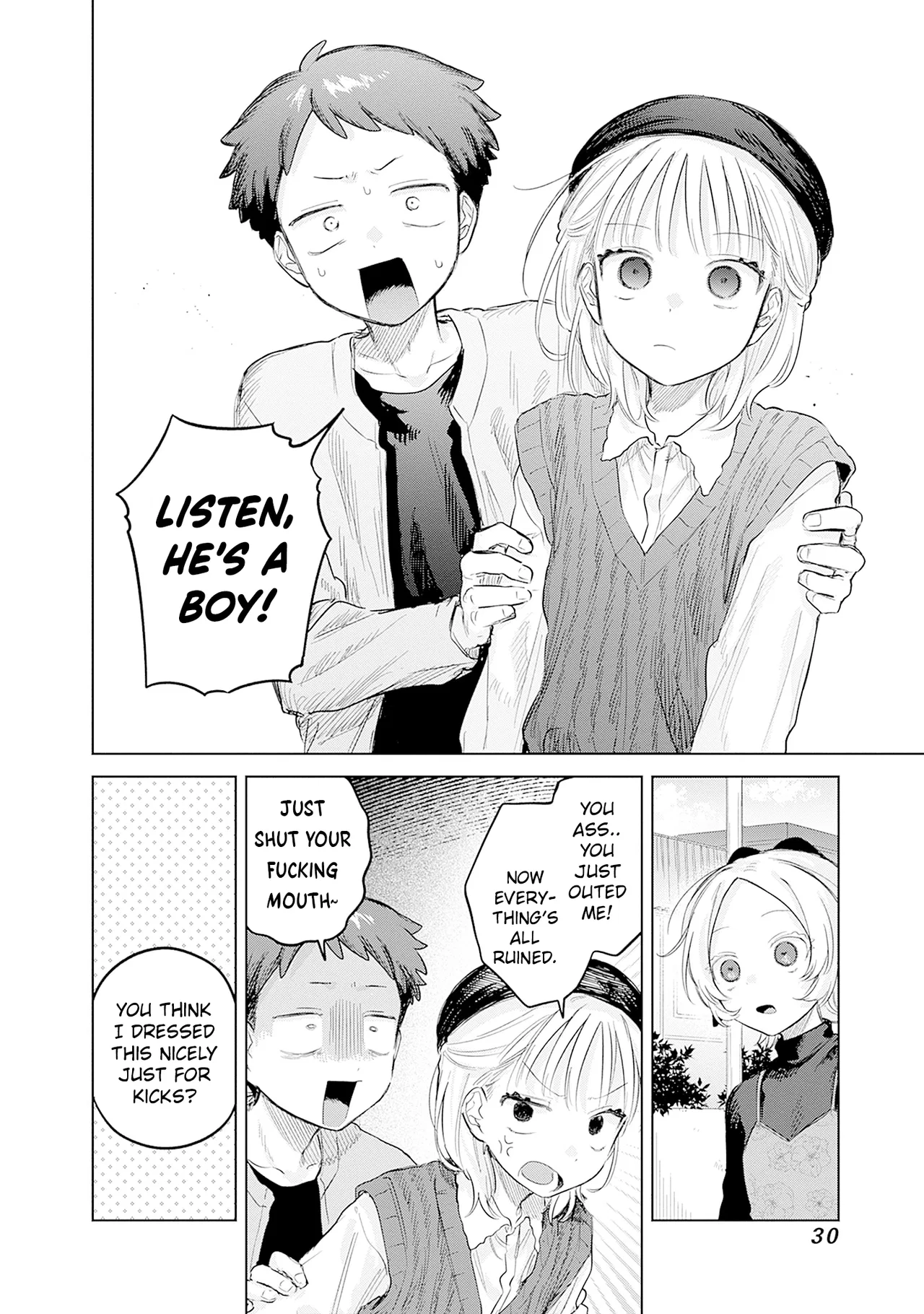 Josou Danshi wa Skirt o Nugitai! Chapter 28 – Page 28