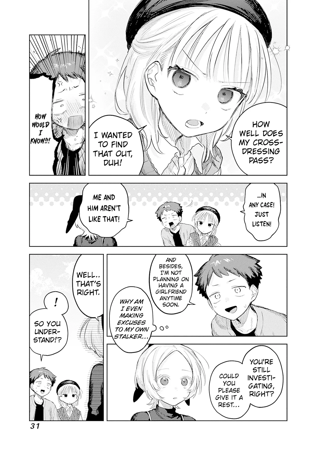 Josou Danshi wa Skirt o Nugitai! Chapter 28 – Page 29