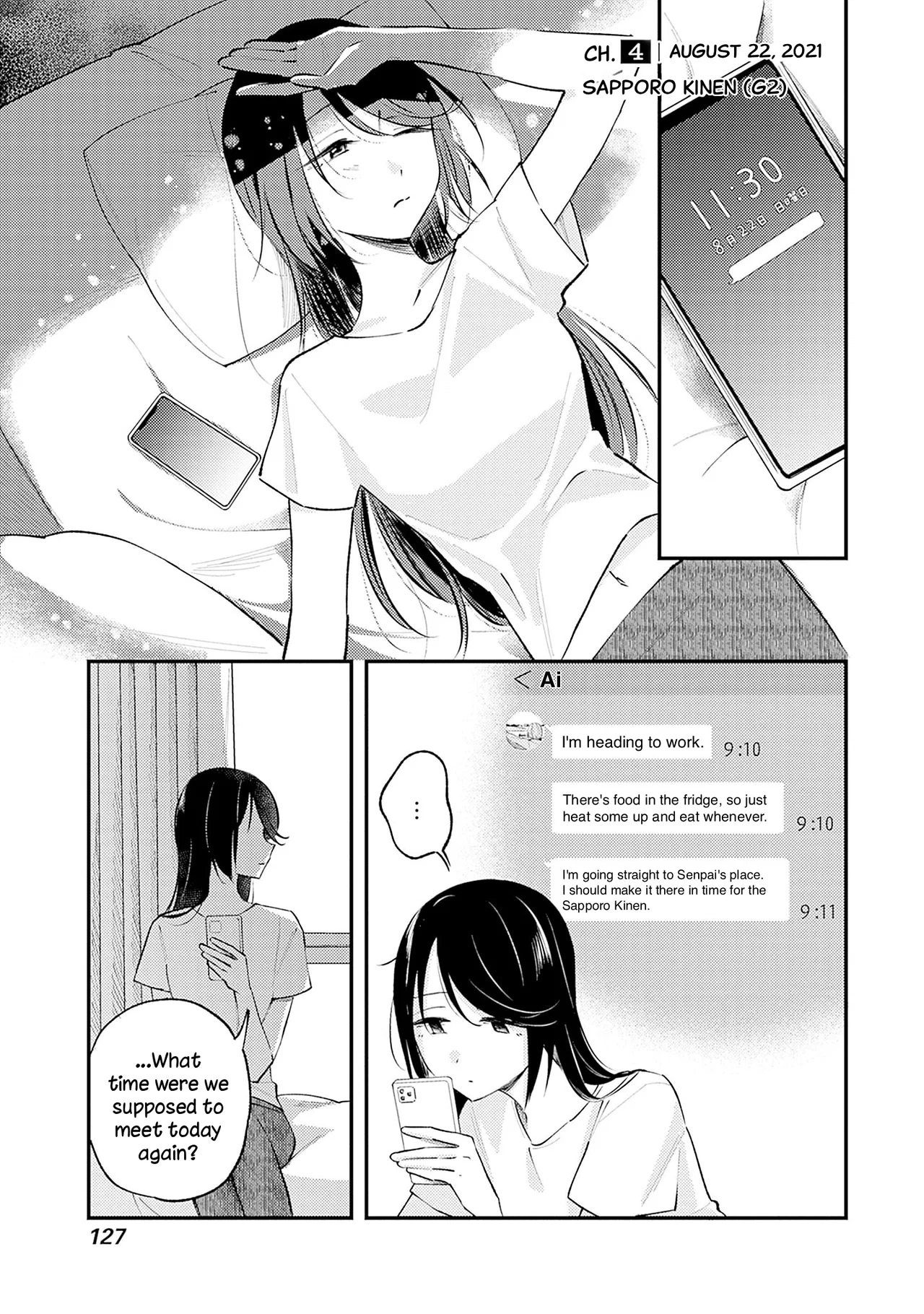 Kimi to Mitai Race ga Aru Chapter 4 – Page 1