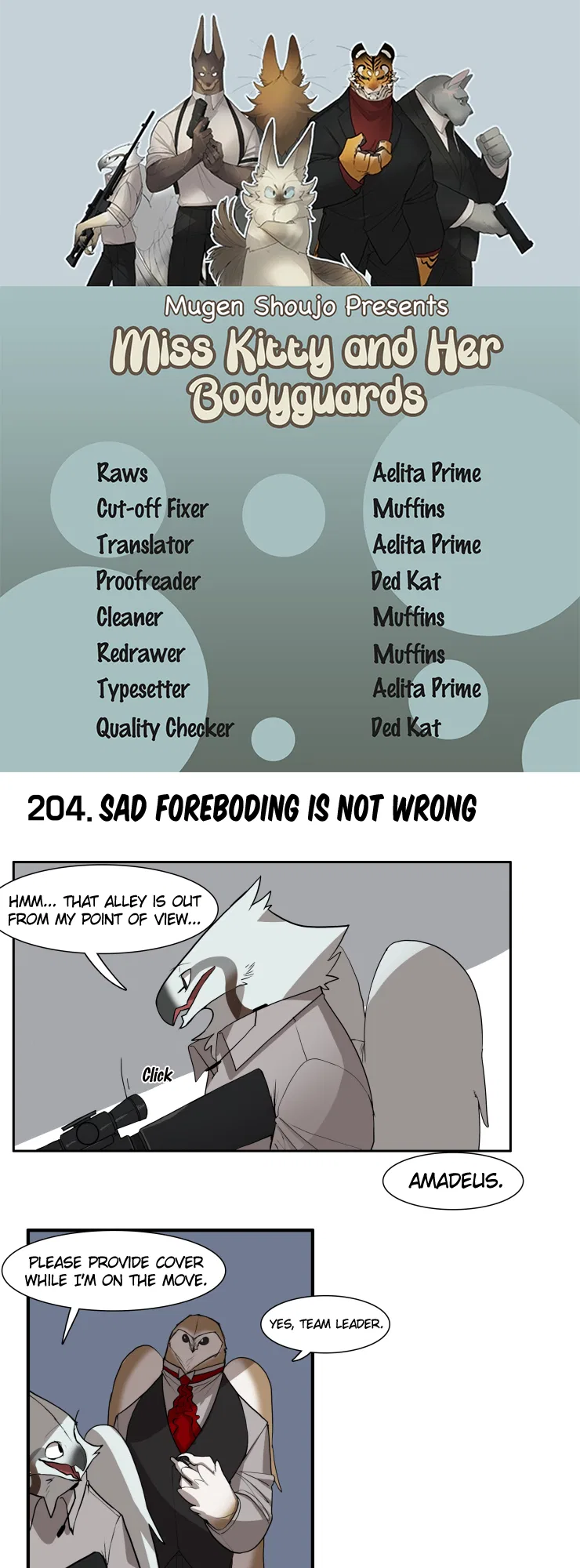Miss Kitty and Her Bodyguards Chapter 165 – Page 1