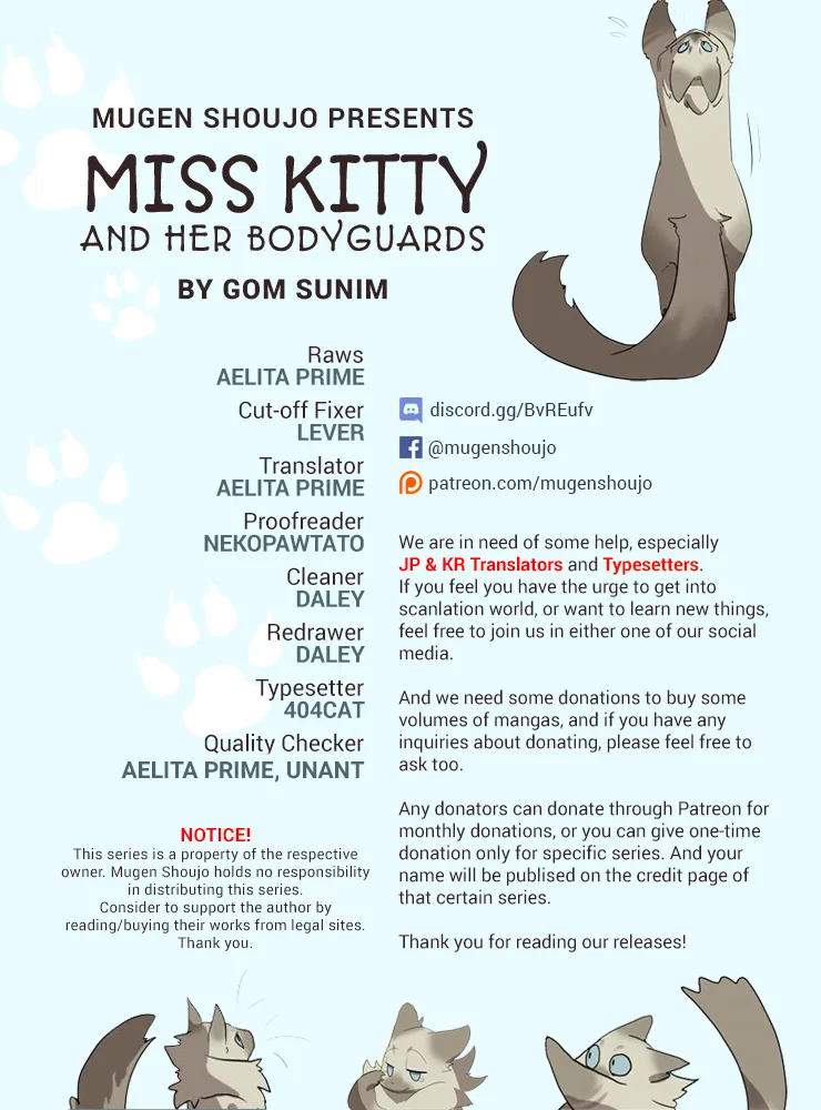 Miss Kitty and Her Bodyguards Chapter 53 – Page 1