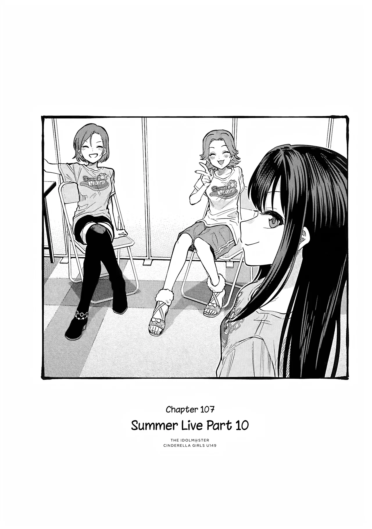 THE iDOLM@STER Cinderella Girls - U149 Chapter 110 – Page 1