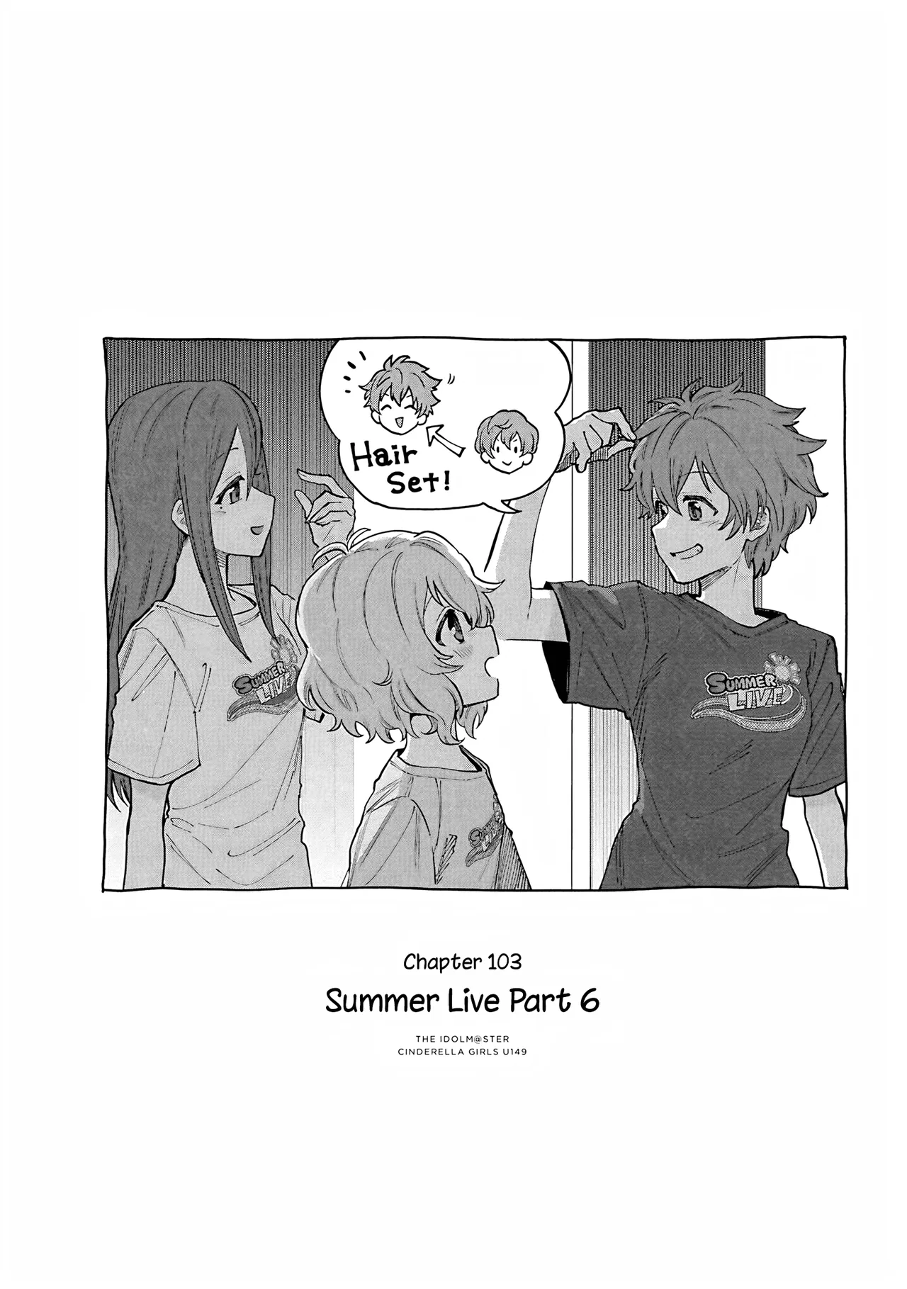 THE iDOLM@STER Cinderella Girls - U149 Chapter 106 – Page 1