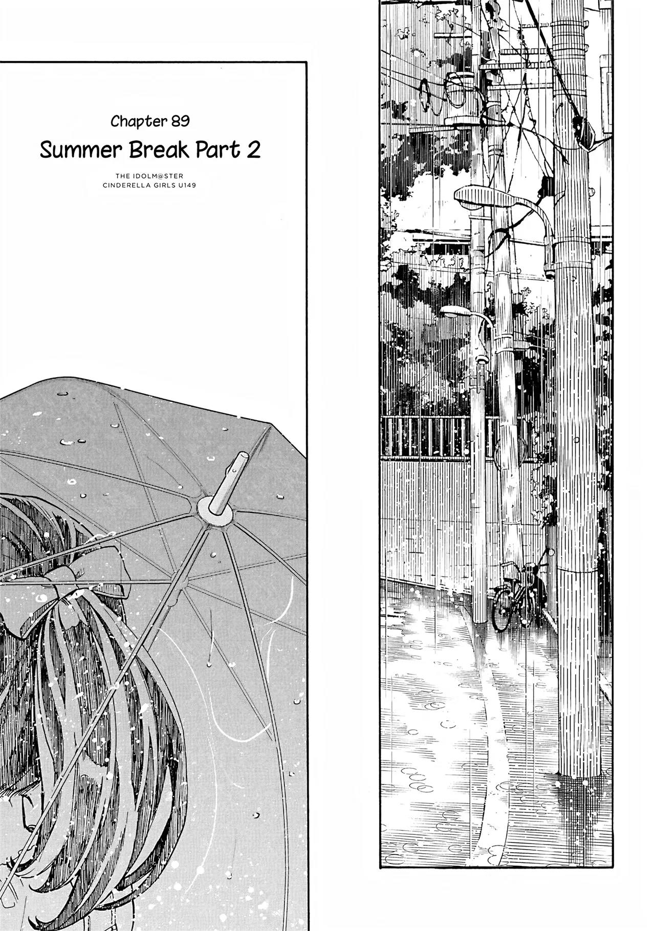 THE iDOLM@STER Cinderella Girls - U149 Chapter 92 – Page 1