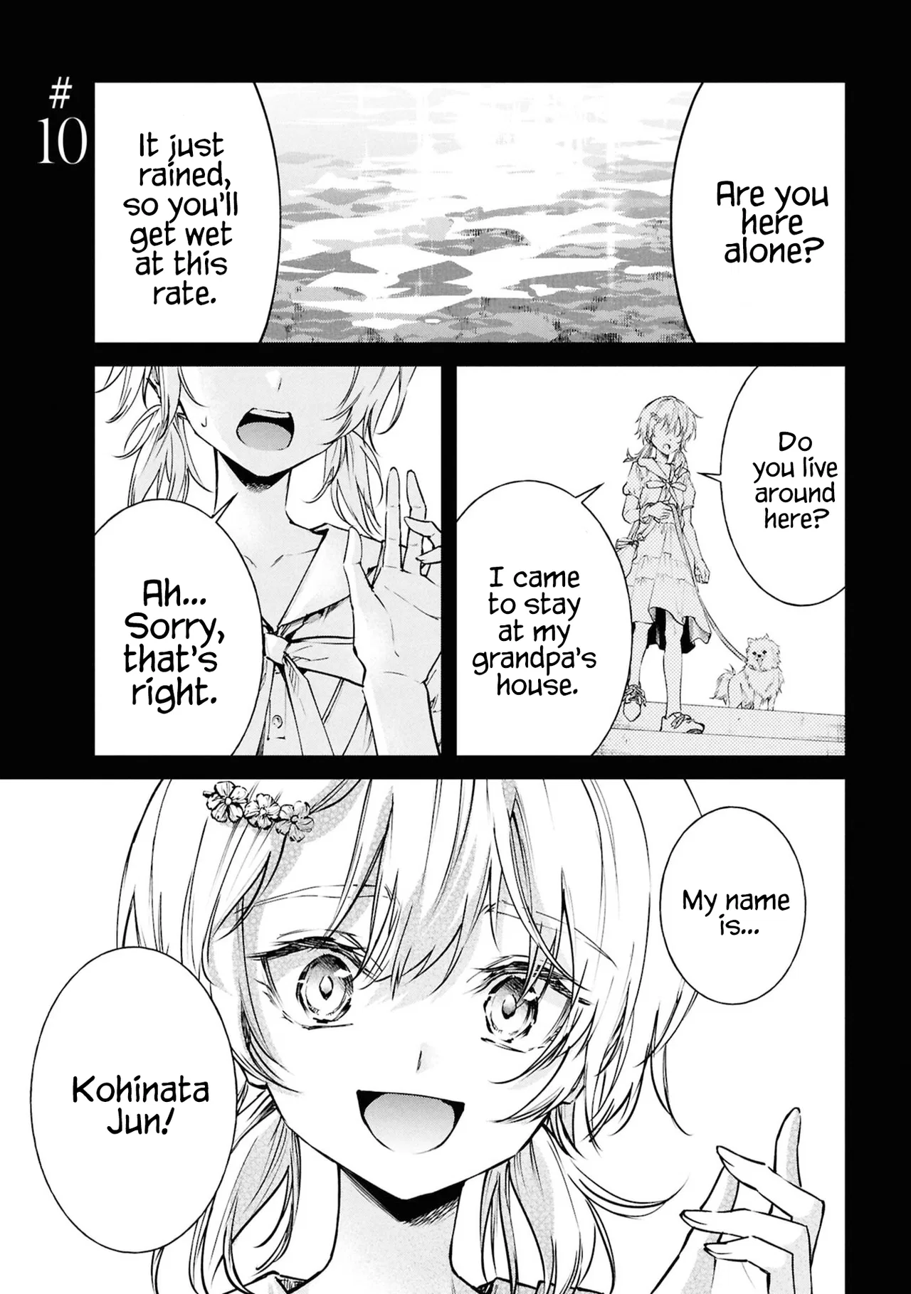 Makoto-senpai no Mae de wa Kakko Tsukerarenai! Chapter 10 – Page 1