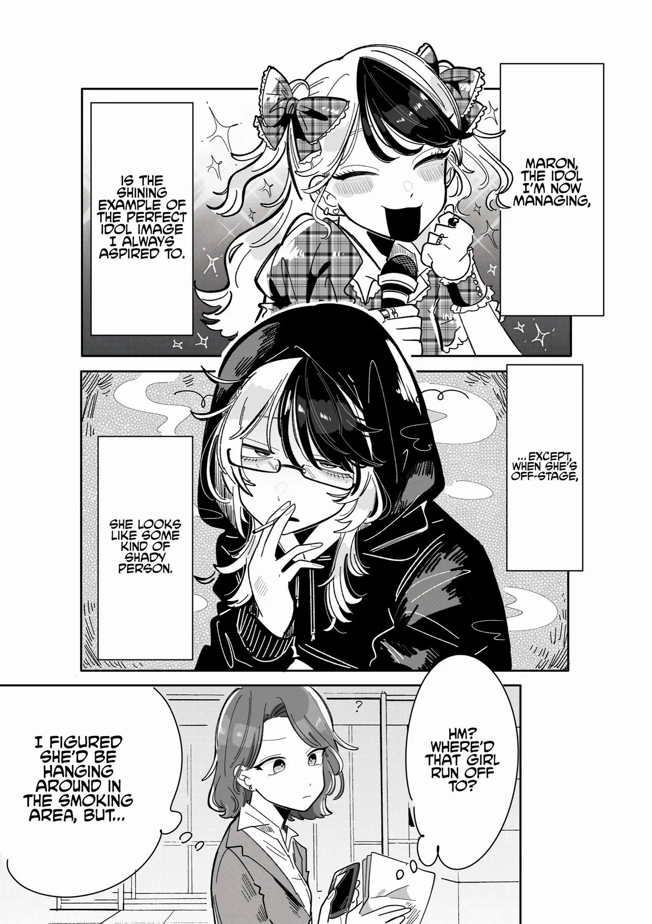 Yabai Idol no Manager ni Nacchatta Hanashi Chapter 3 – Page 1