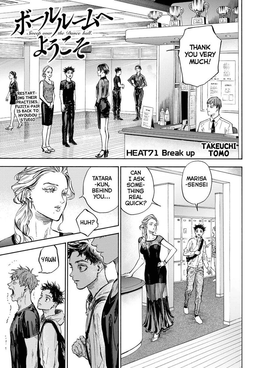 Ballroom e Youkoso manga Chapter 71 – Page 1