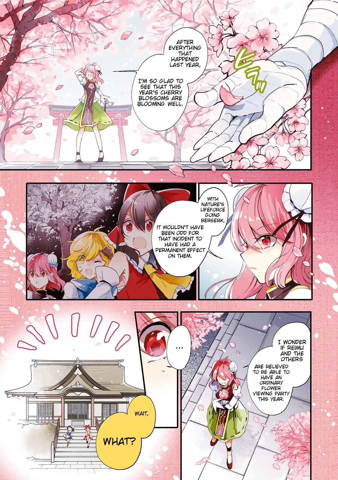 Touhou Ibara Kasen ~ Wild and Horned Hermit. Chapter 45 – Page 1
