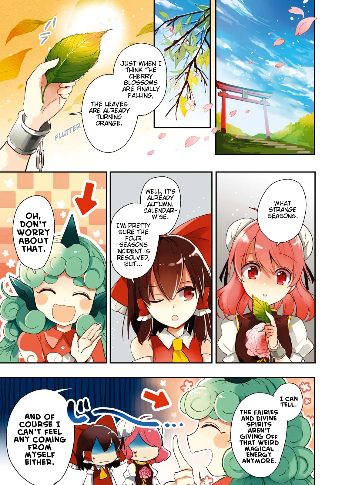 Touhou Ibara Kasen ~ Wild and Horned Hermit. Chapter 42 – Page 1