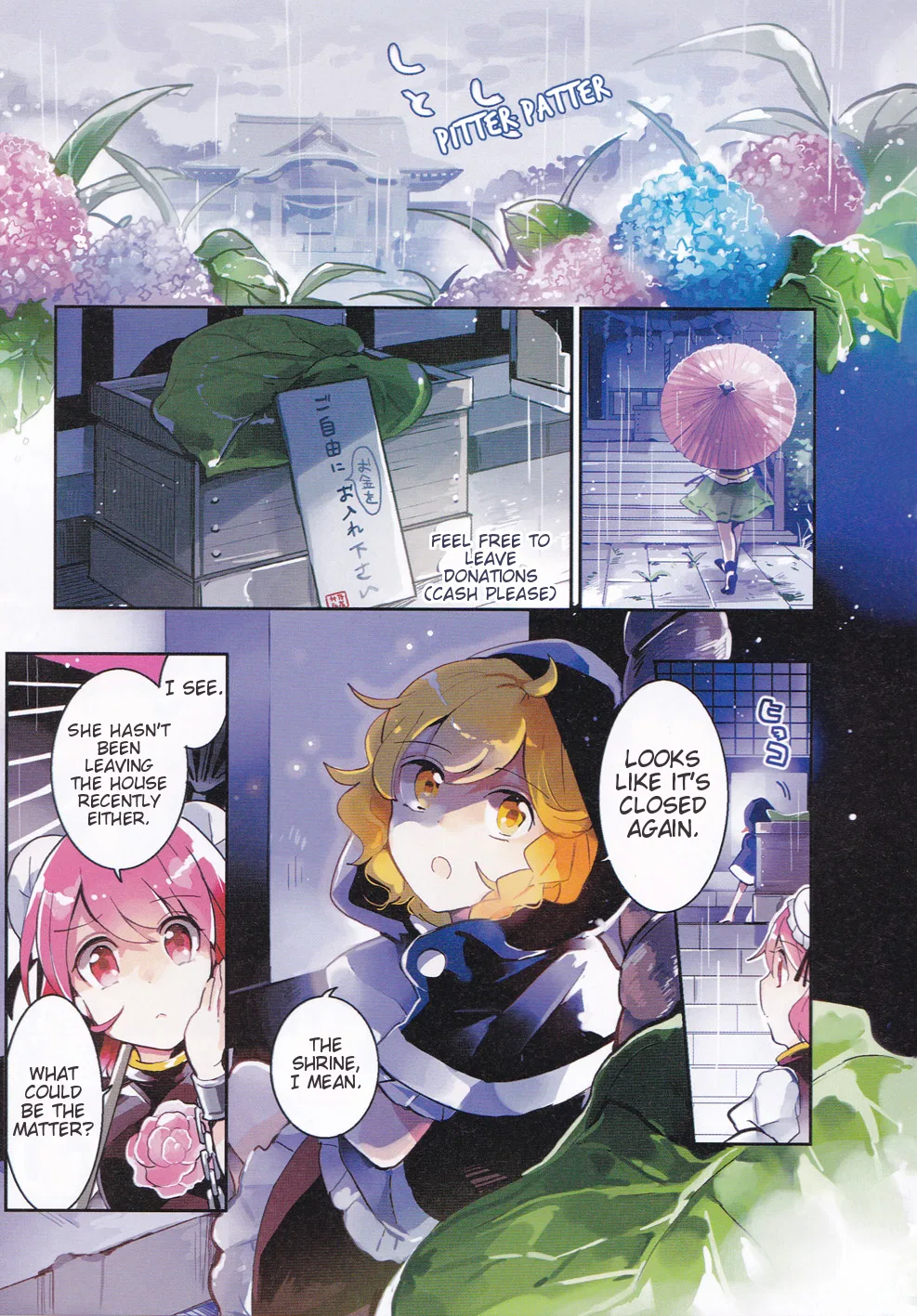 Touhou Ibara Kasen ~ Wild and Horned Hermit. Chapter 34 – Page 1