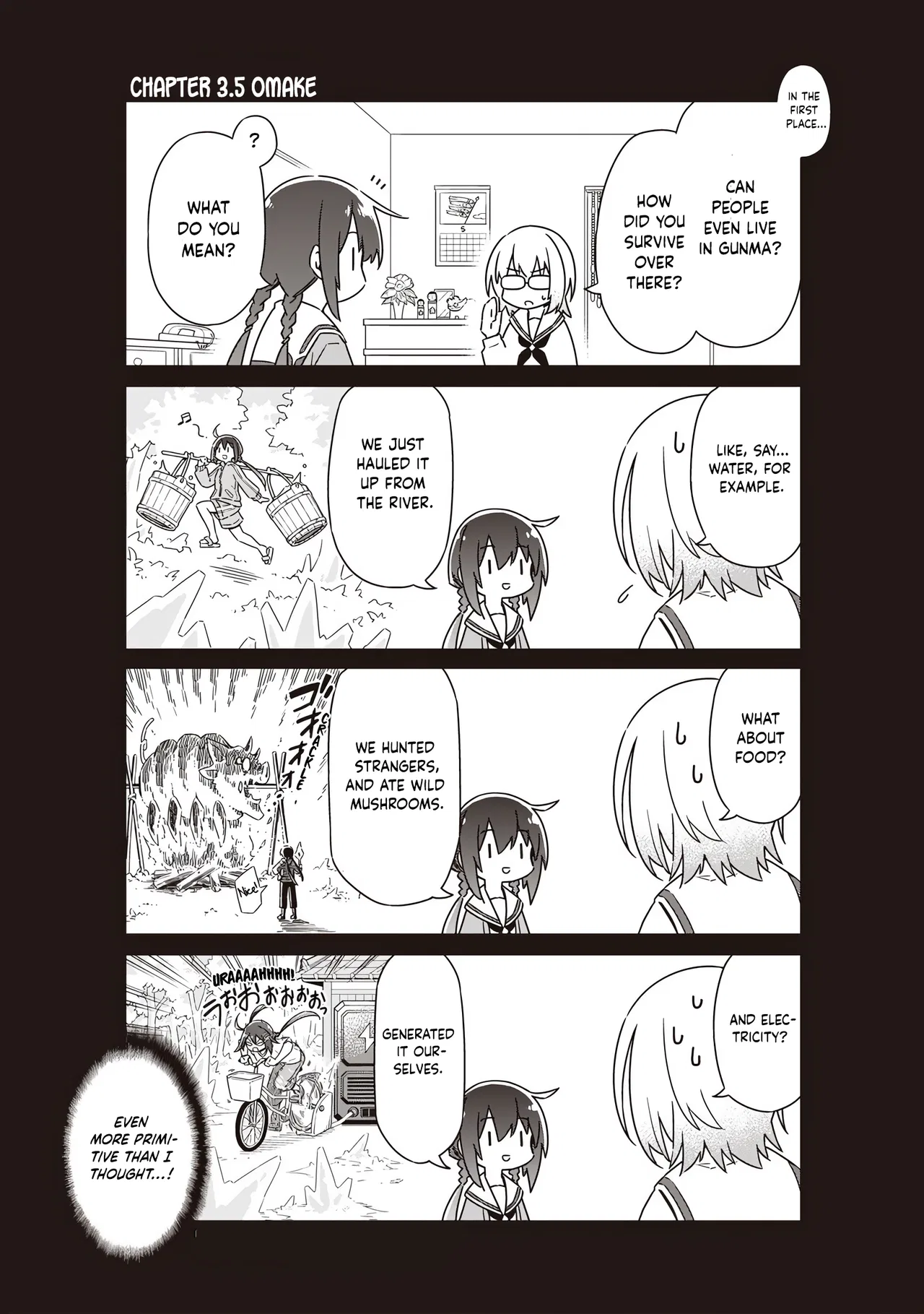 Toukyou KINOKO ~Sekai Ranking 1-i no Komyu-ryoku Saijaku JK~ Chapter 3.5 – Page 1