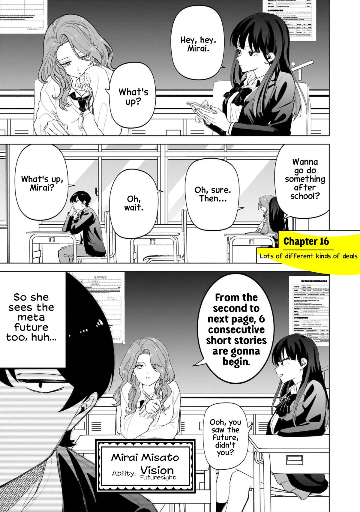 Shiretto Sugee Koto Iteru Gal: Shiritsu Para No Marukoukou No Nichijou Chapter 16 – Page 1