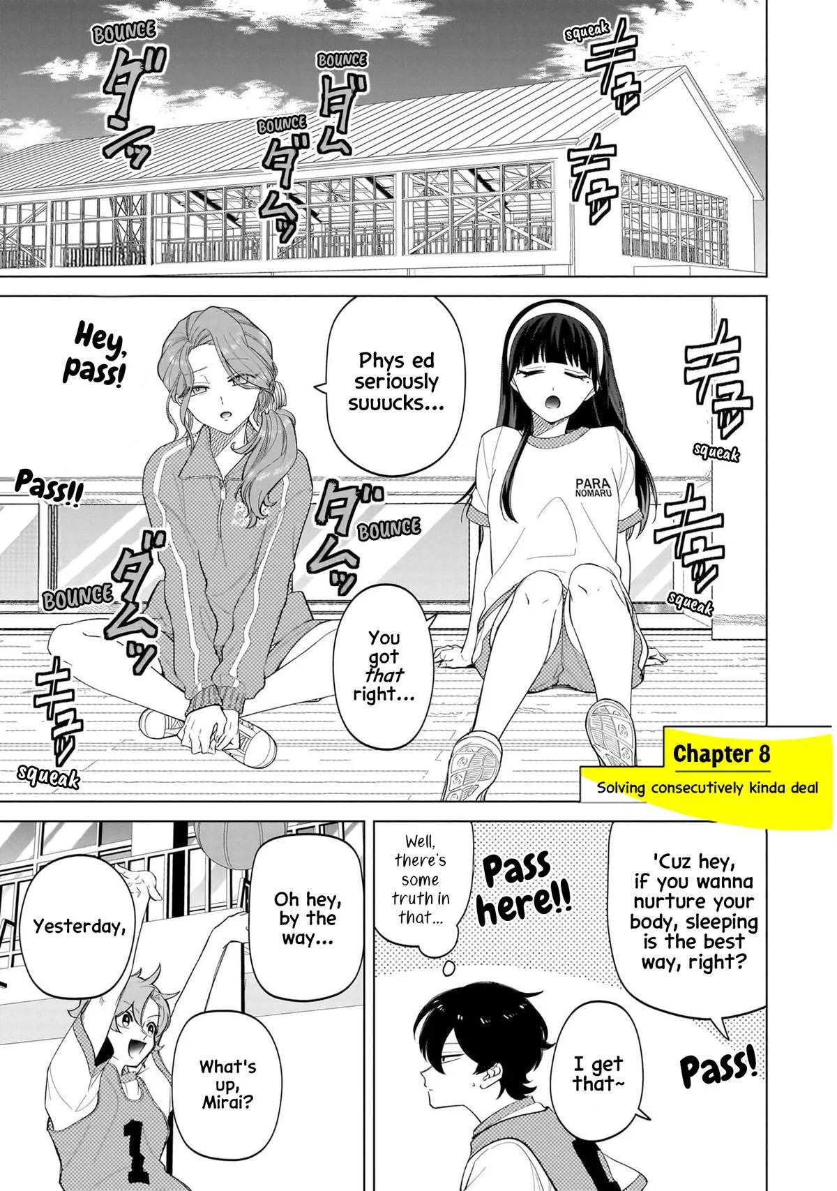 Shiretto Sugee Koto Iteru Gal: Shiritsu Para No Marukoukou No Nichijou Chapter 8 – Page 1