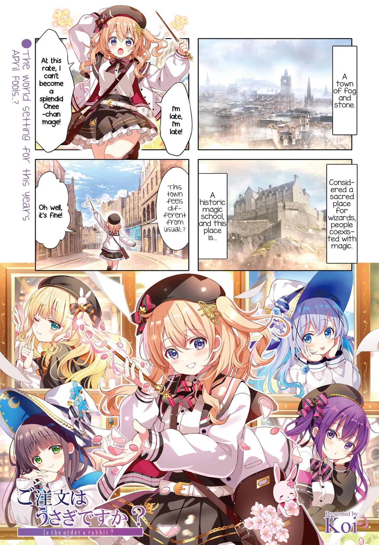 Gochuumon wa Usagi desu ka? Chapter 188 – Page 1