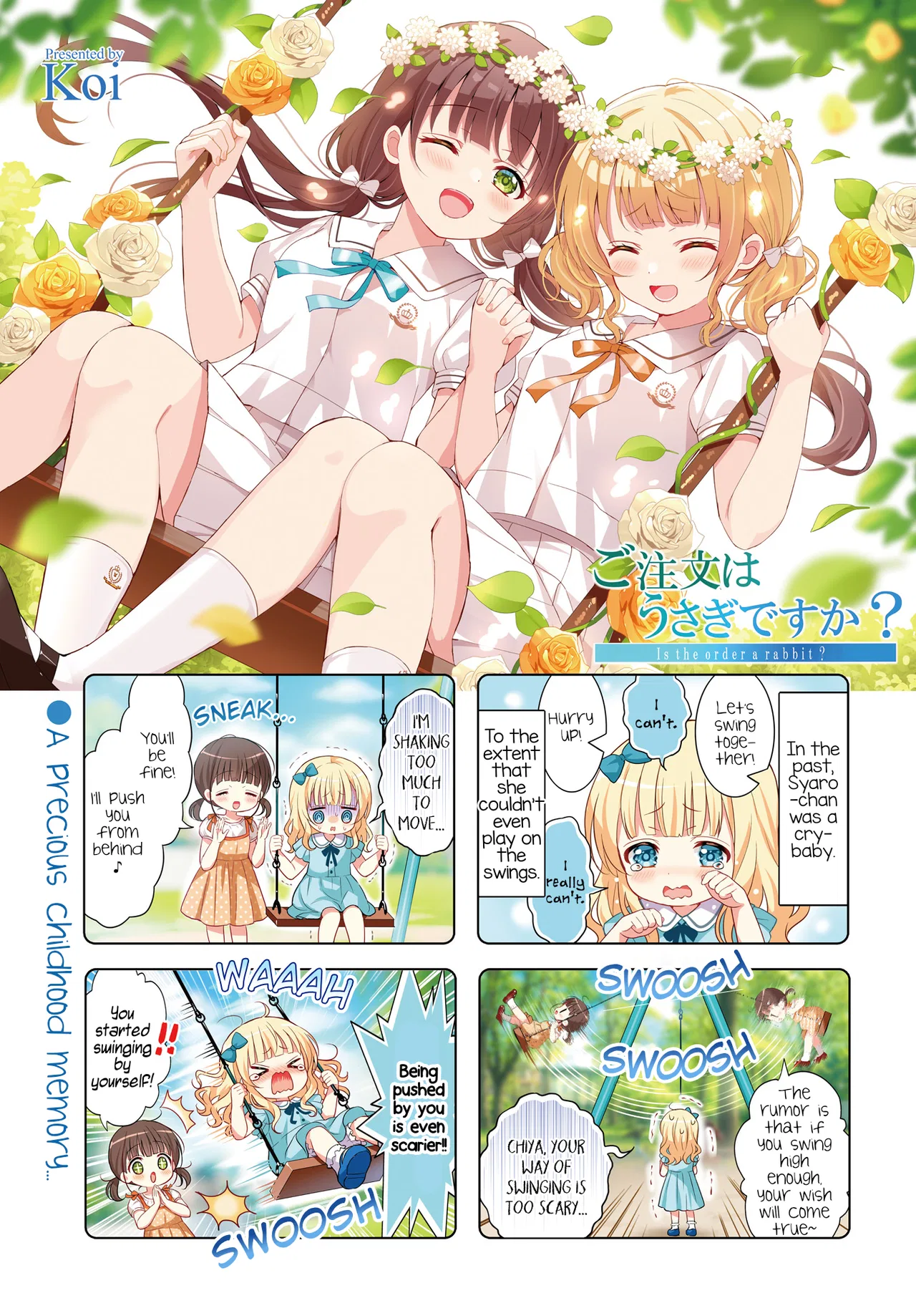 Gochuumon wa Usagi desu ka? Chapter 187 – Page 1