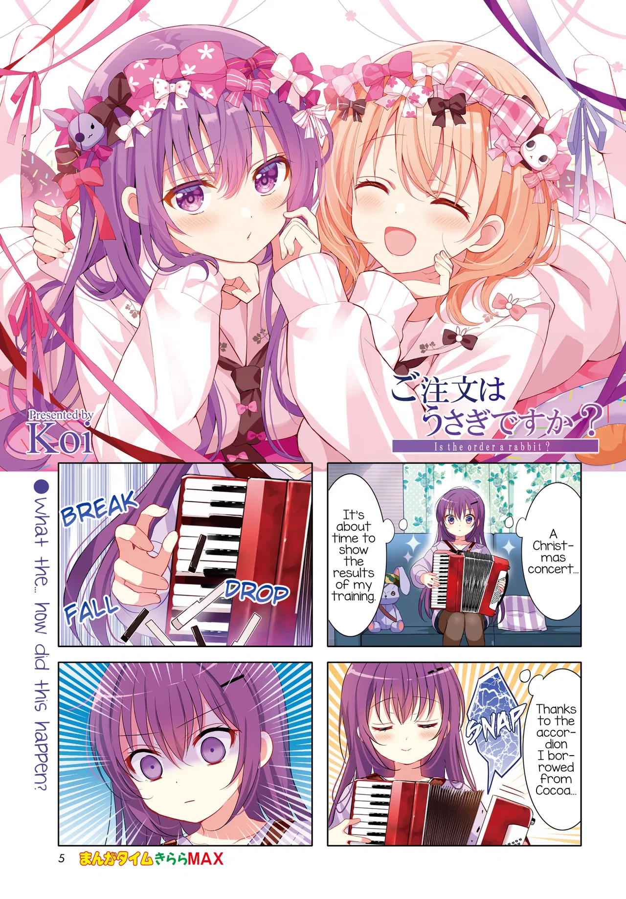 Gochuumon wa Usagi desu ka? Chapter 180 – Page 1