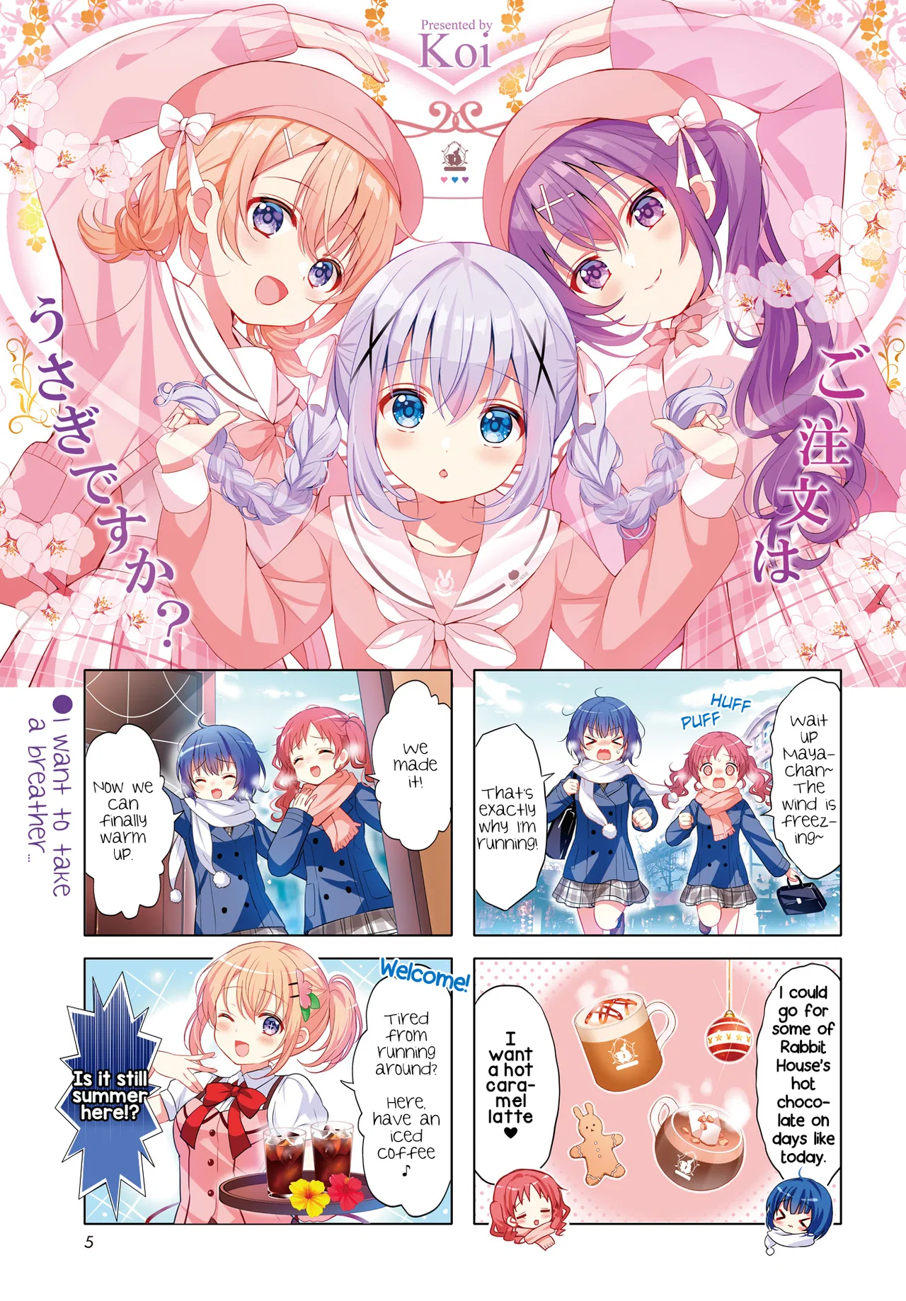 Gochuumon wa Usagi desu ka? Chapter 173 – Page 1