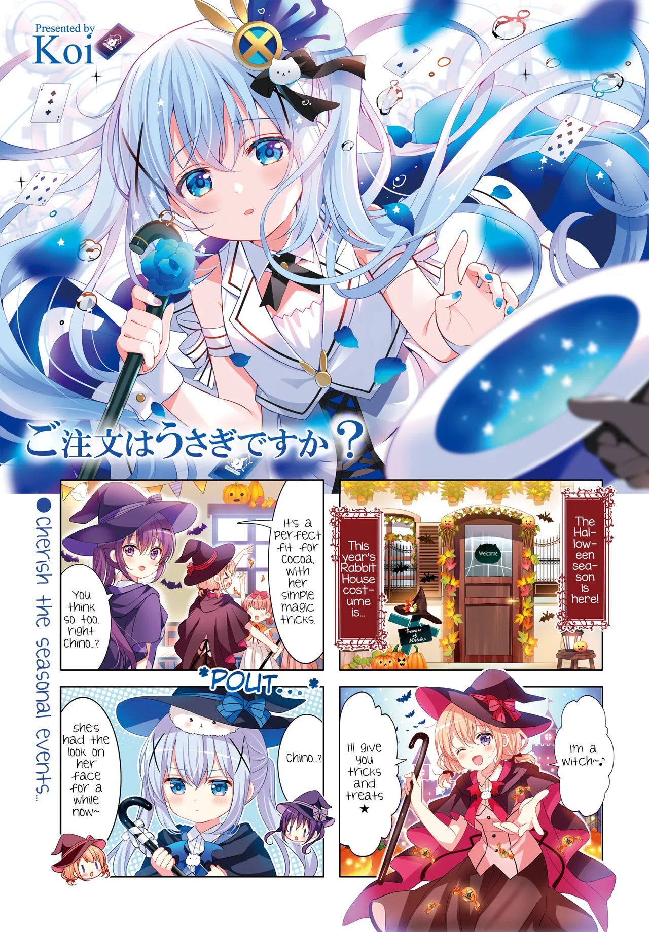 Gochuumon wa Usagi desu ka? Chapter 165 – Page 1