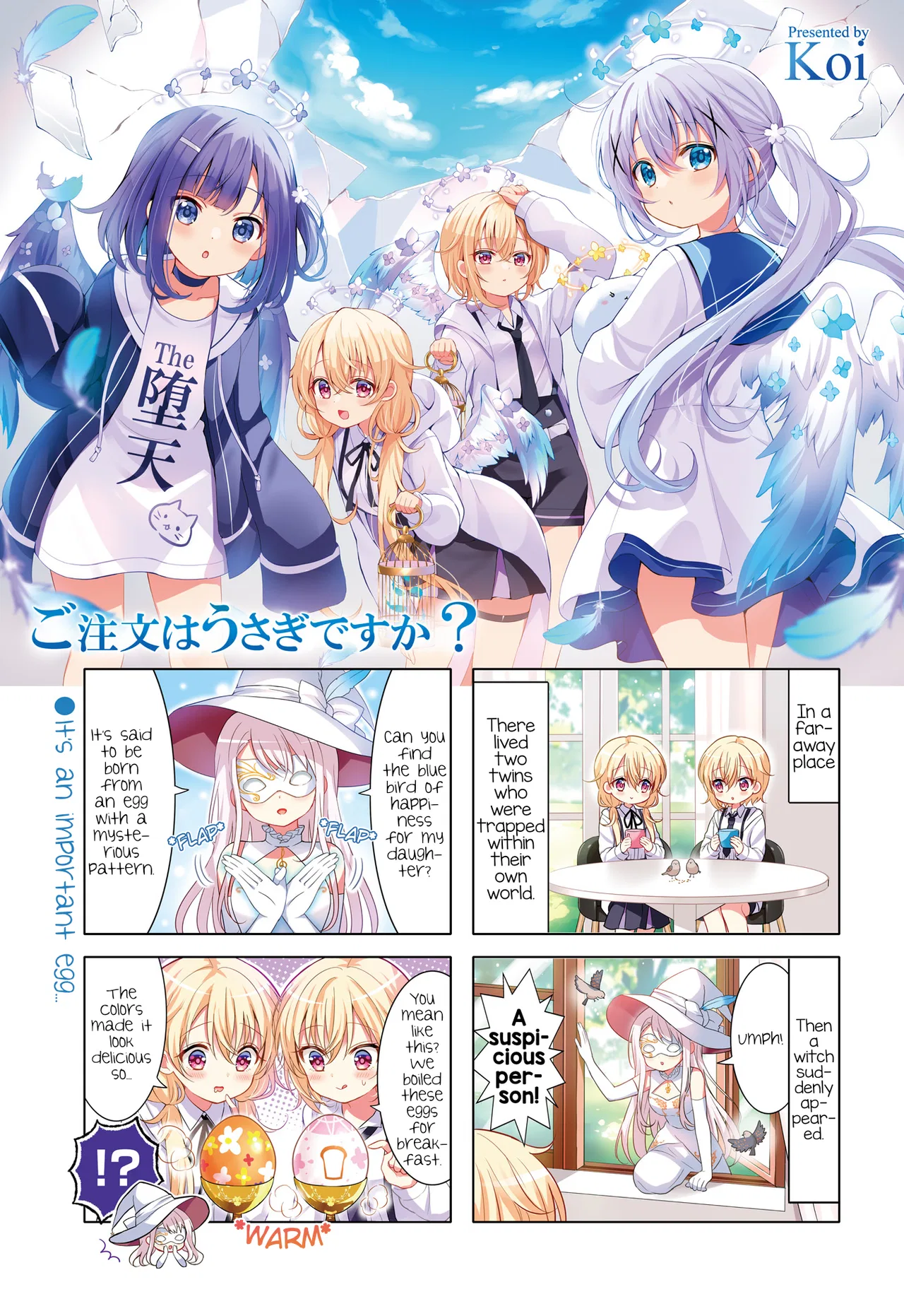 Gochuumon wa Usagi desu ka? Chapter 159 – Page 1