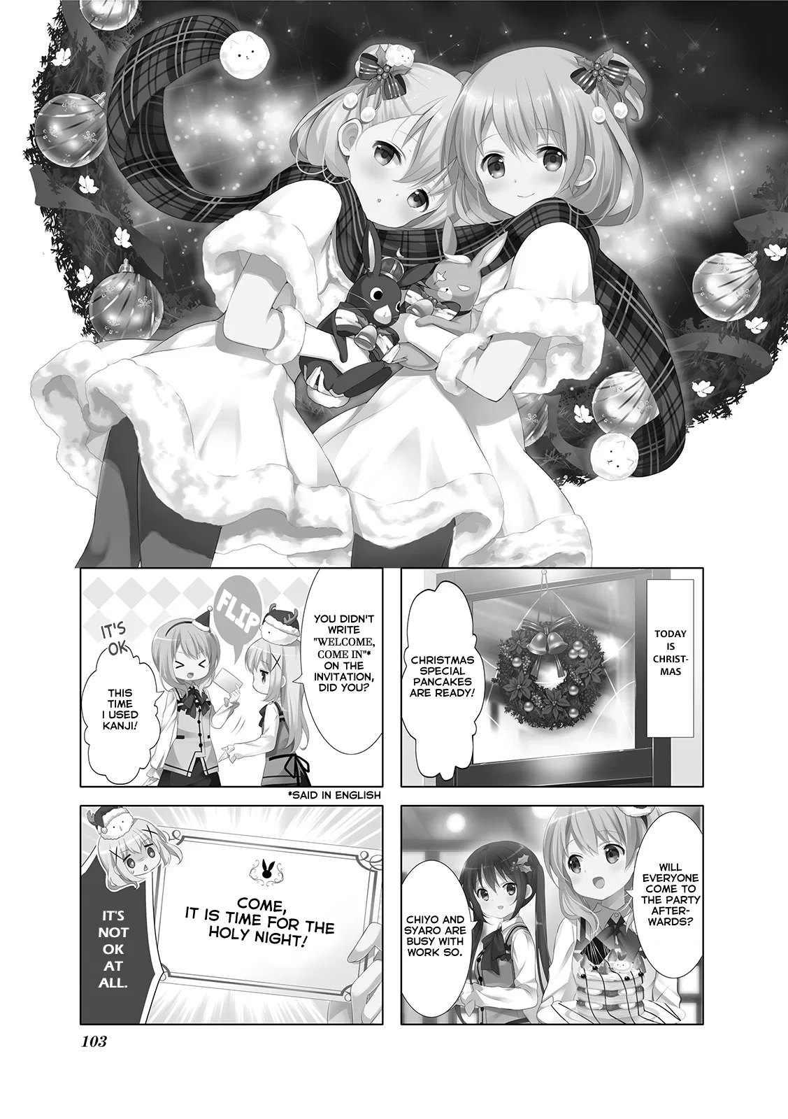 Gochuumon wa Usagi desu ka? Chapter 12 – Page 1