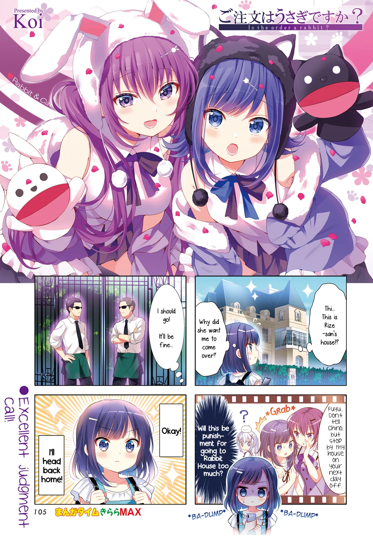 Gochuumon wa Usagi desu ka? Chapter 148 – Page 1