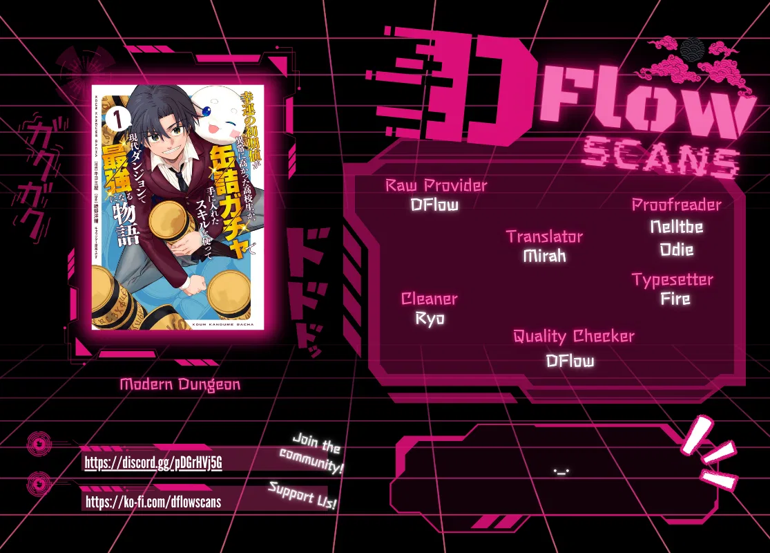 Modern Dungeon – A Tale of a High Schooler with Abnormally High Initial Luck, Becoming the Strongest Using Skills Obtained from Canned Gacha Chapter 8.2 – Page 1