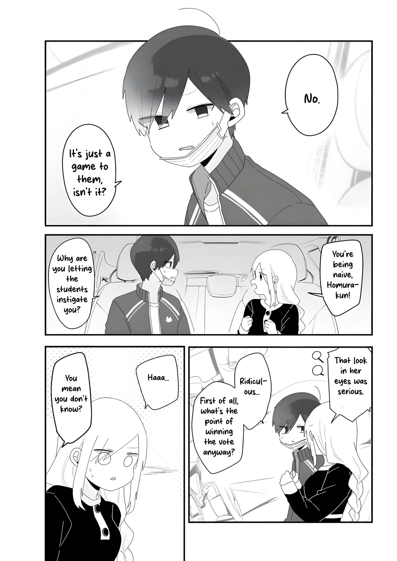 Sensei Nishii - Homura-sensei wa Tabun Motenai Chapter 6 – Page 1