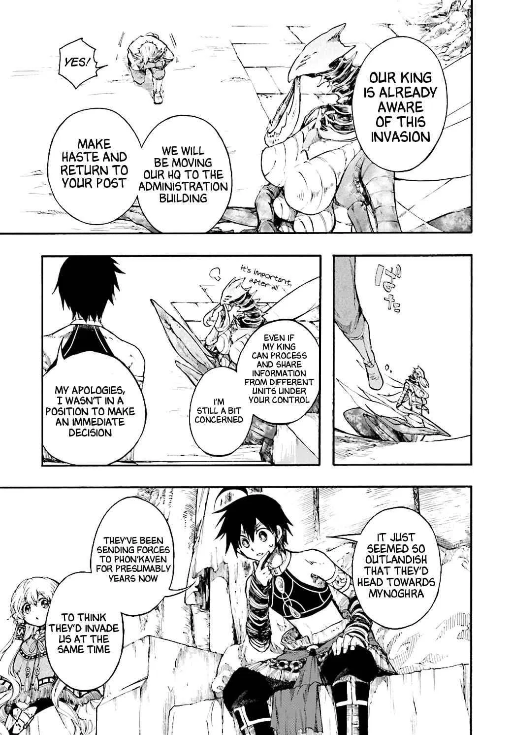 Anime – Apocalypse Bringer Mynoghra: World Conquest Starts with the Civilization of Ruin Chapter 18 – Page 3