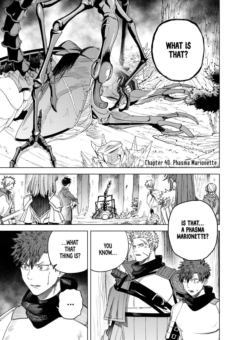 The Witch and the Mercenary Chapter 40.1 – Page 1