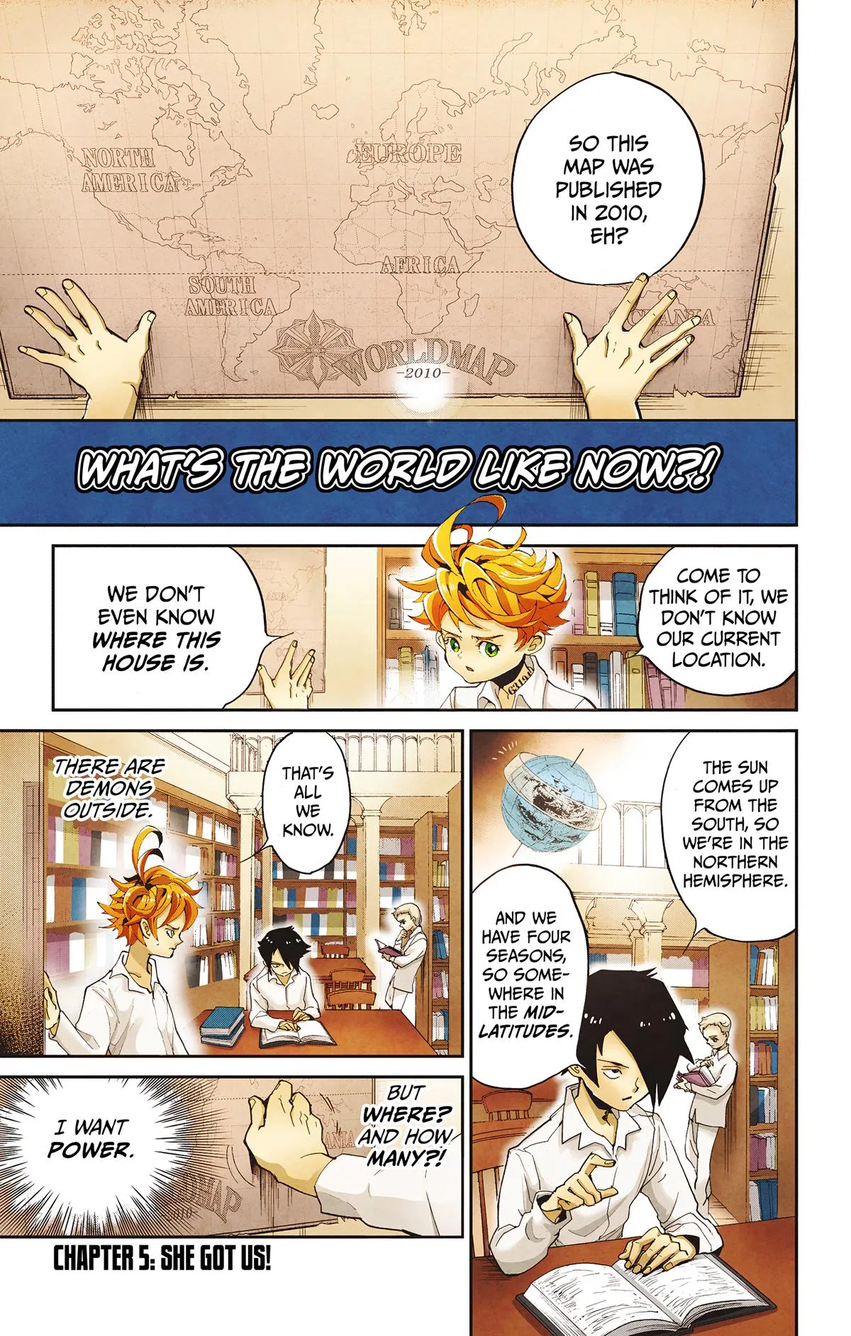 The Promised Neverland (Color) Chapter 5 – Page 1