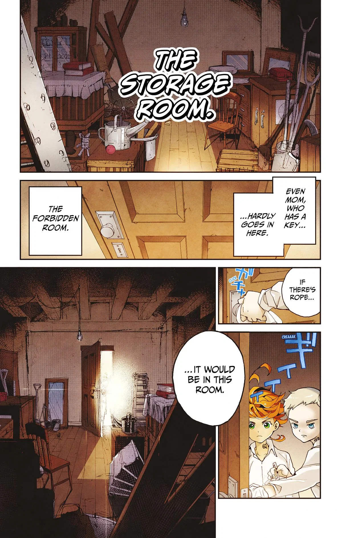 The Promised Neverland (Color) Chapter 4 – Page 1